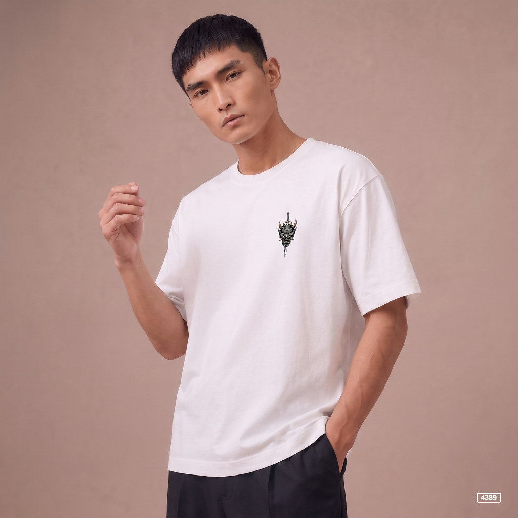 Áo thun nam oni blade form rộng TeePrint 4389_thumbnail_5