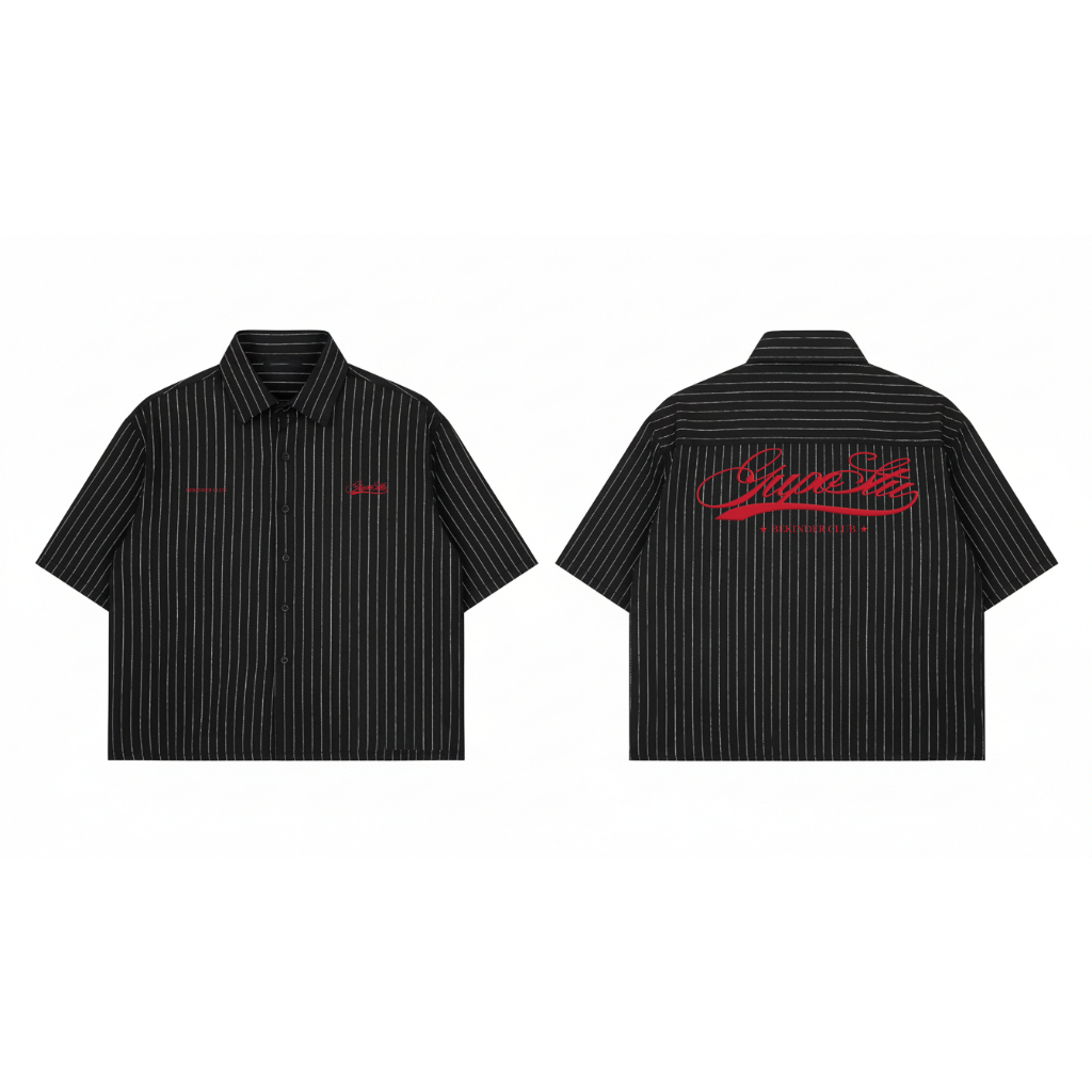 [New Arrival] Áo Sơ Mi Boxy 𝘽𝙚𝙠𝙞𝙣𝙙𝙚𝙧 𝘾𝙡𝙪𝙗 𝙂𝙐𝙋𝙊 Premium Twill Fabric Unisex Local Brand - TS05