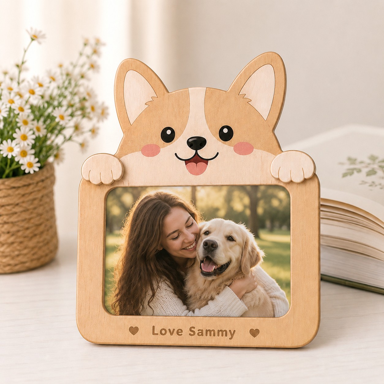 Khung Ảnh Hình Thú Cưng - In Theo Yêu Cầu (Size tính theo size ảnh)_thumbnail_7