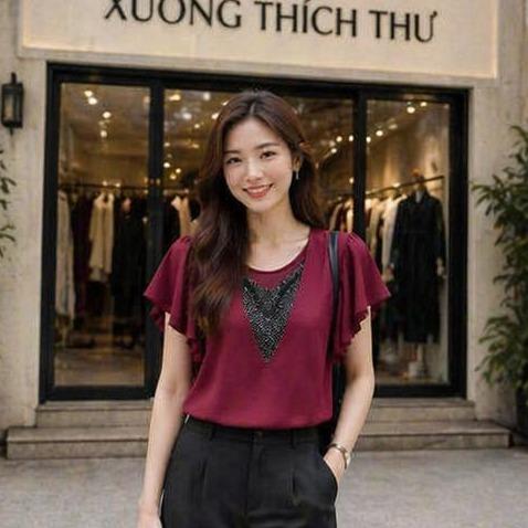 Áo thun borip quảng châu E206 - Chất liệu borip cao cấp, co giãn 4 chiều, ôm dáng, thoáng mát, form basic dễ phối, phù hợp nam/nữ, size S/M/L_thumbnail_4