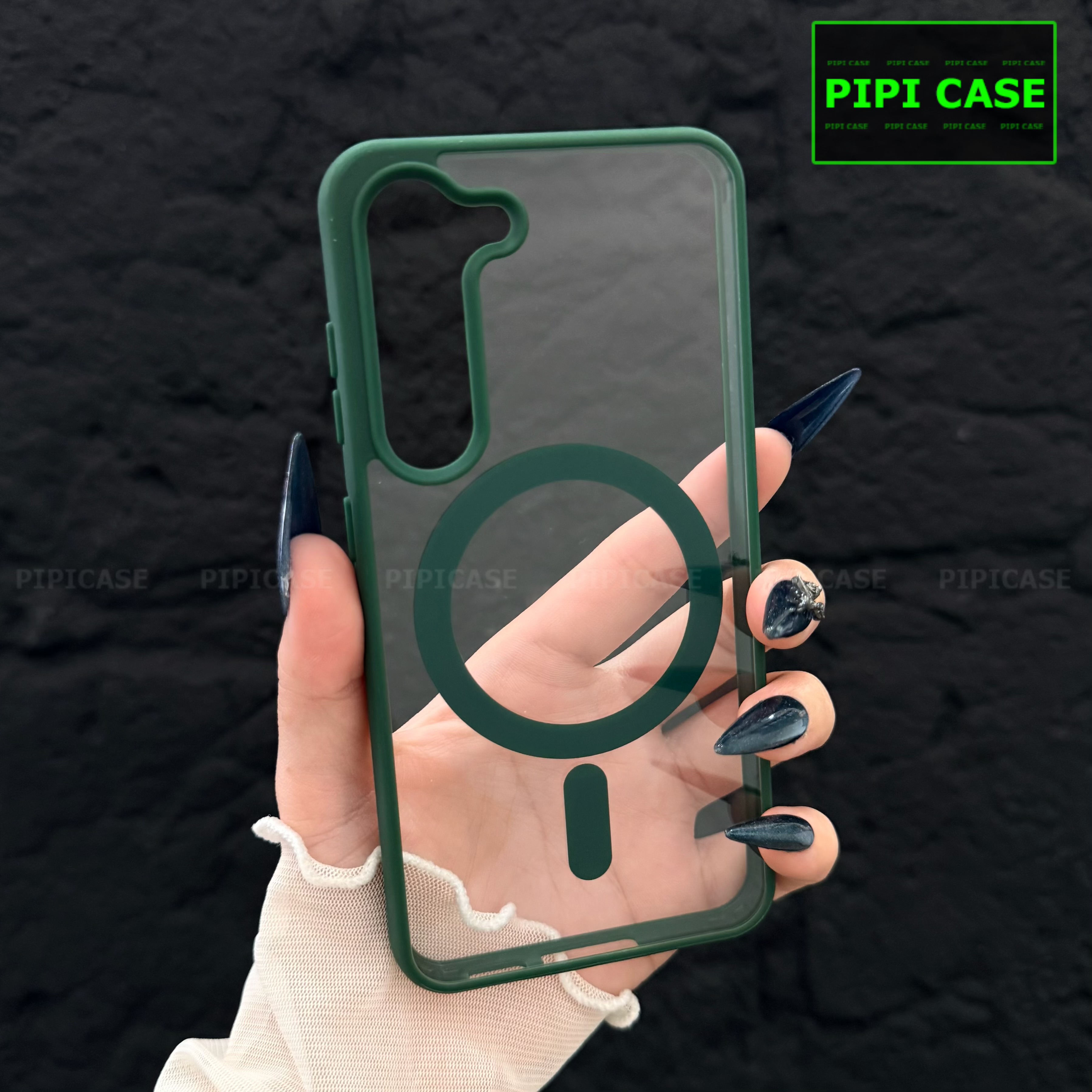 Ốp Lưng Samsung S23 Plus 5G - Chic - Xanh Lá_thumbnail_5