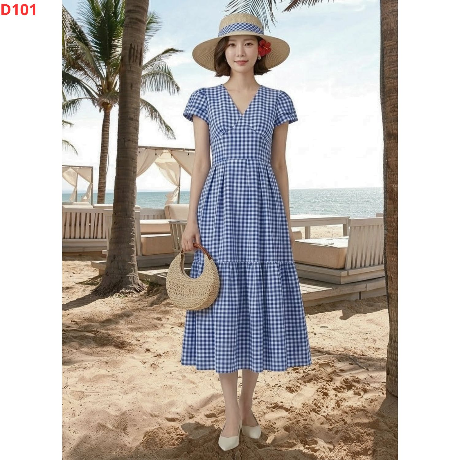 Đầm caro xanh_thumbnail_6