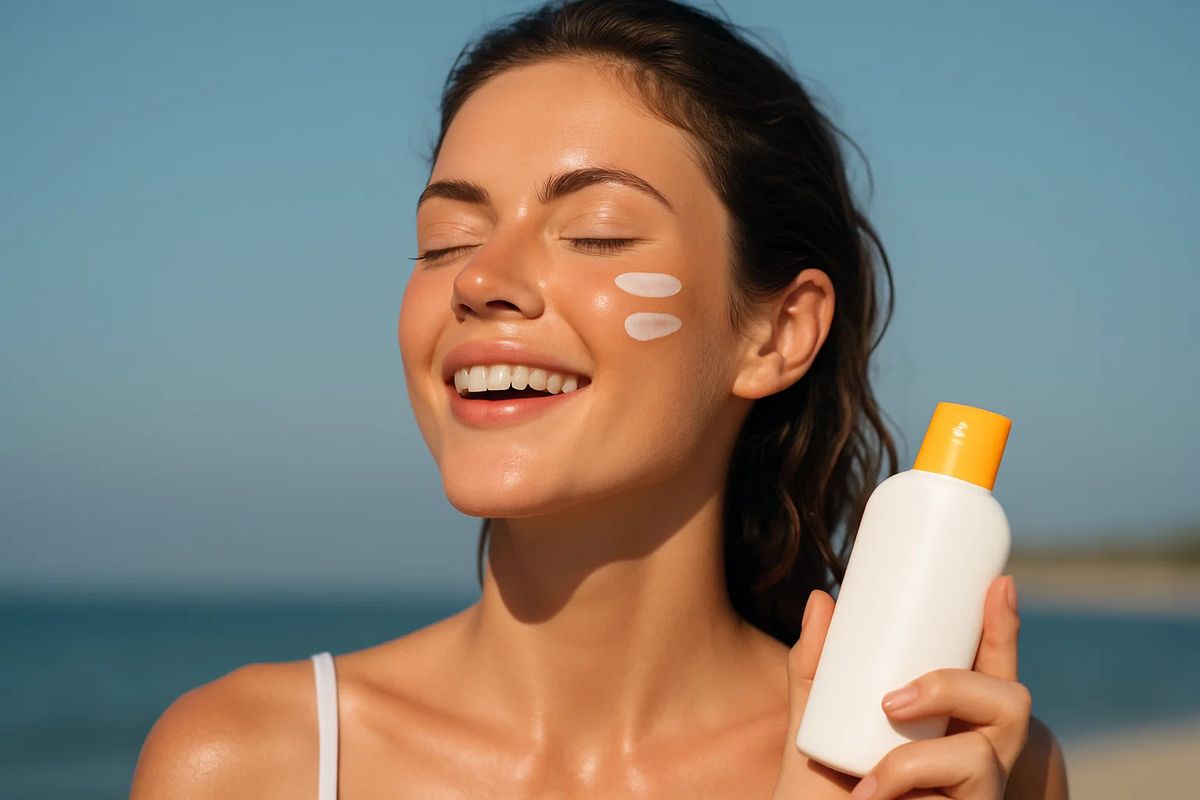 X2 hiệu quả bảo vệ da khi kết hợp Vitamin C & kem chống nắng