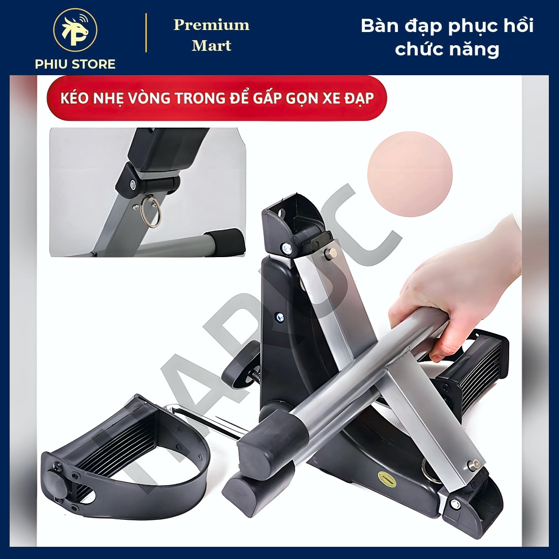 Bàn đạp phục hồi chức năng, dụng cụ tập chân cho người già, bàn đạp tập tay chân, tập tại chỗ, PHIU STORE_thumbnail_8
