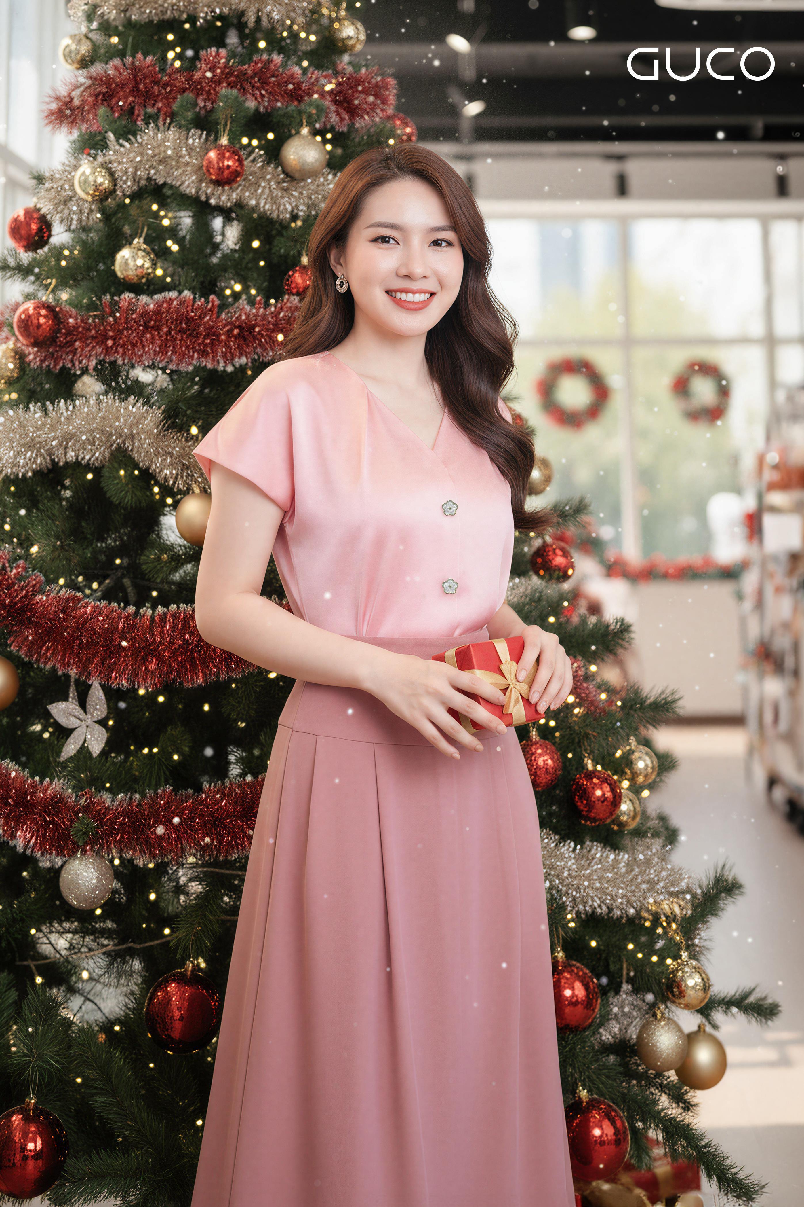 CHÂN VÁY XÒE BẢN LƯNG TO - HỒNG CV269_thumbnail_2