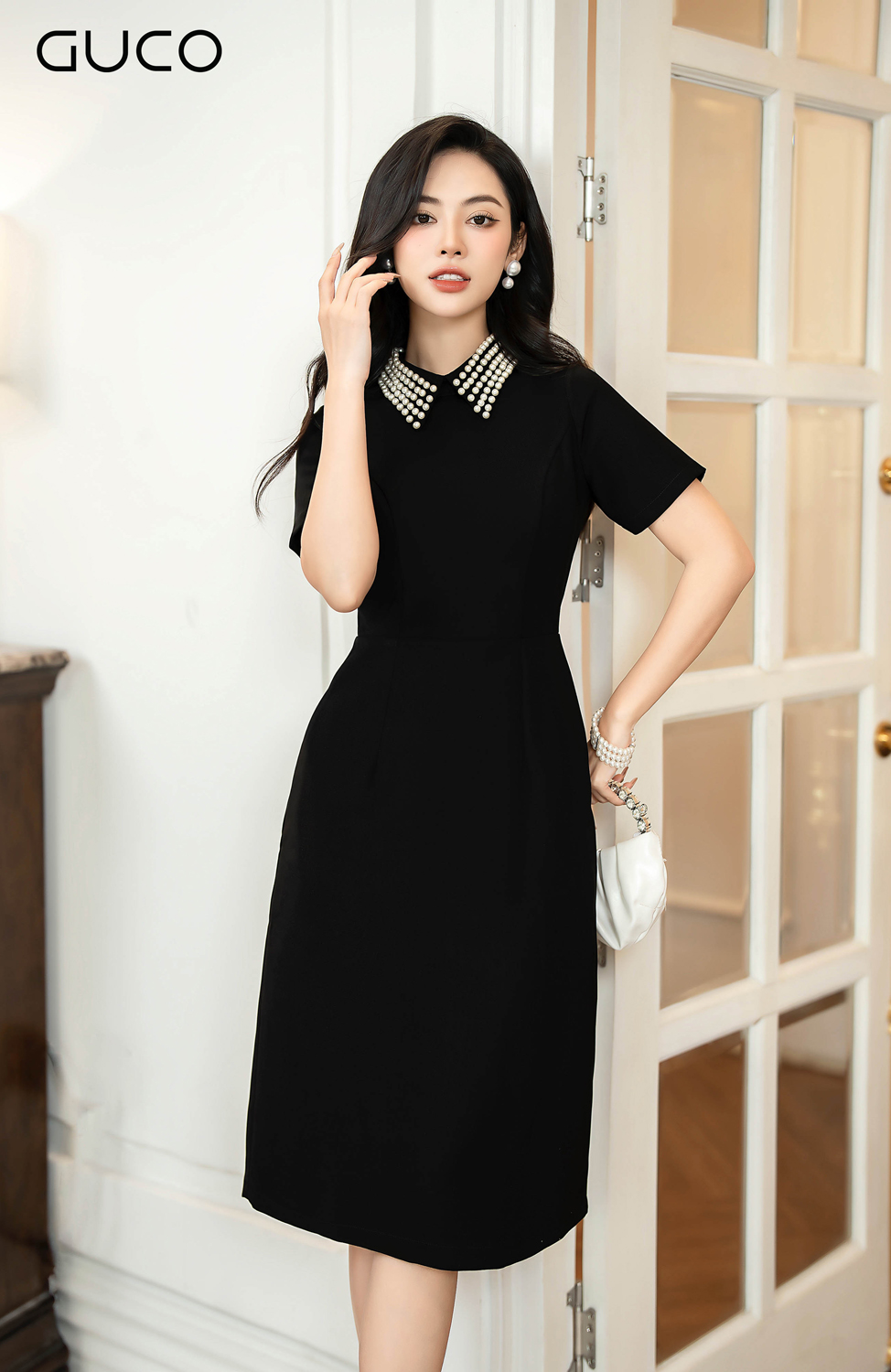 D10031DEN - ĐẦM A DỰ TIỆC CỔ NGỌC TRAI - ĐEN_thumbnail_1