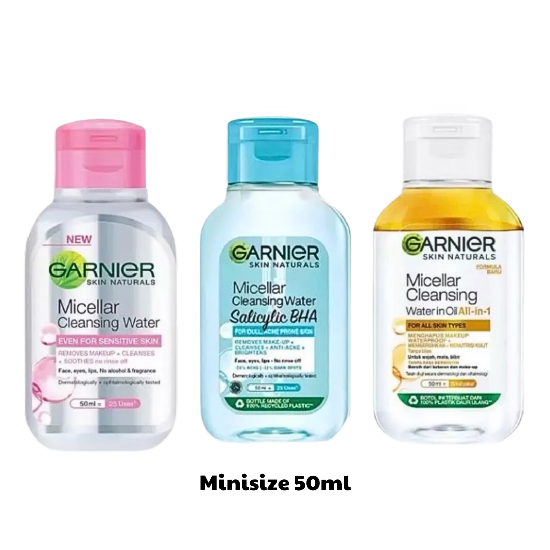[GARNIER] Nước tẩy trang Garnier Micellar Cleansing minisize 50ml