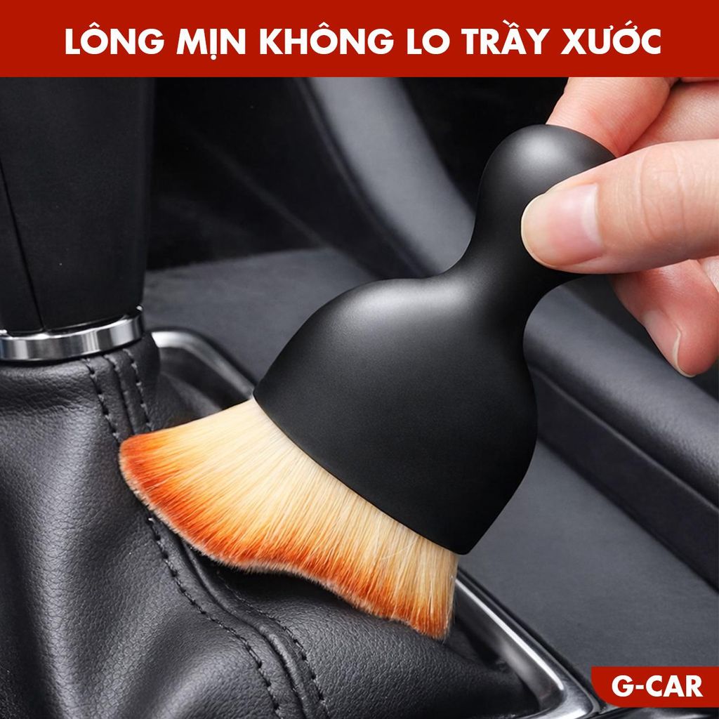 Chổi Quét Bụi Vệ Sinh Nội Thất Ô Tô Lông Mềm Có Nắp Đậy_thumbnail_4