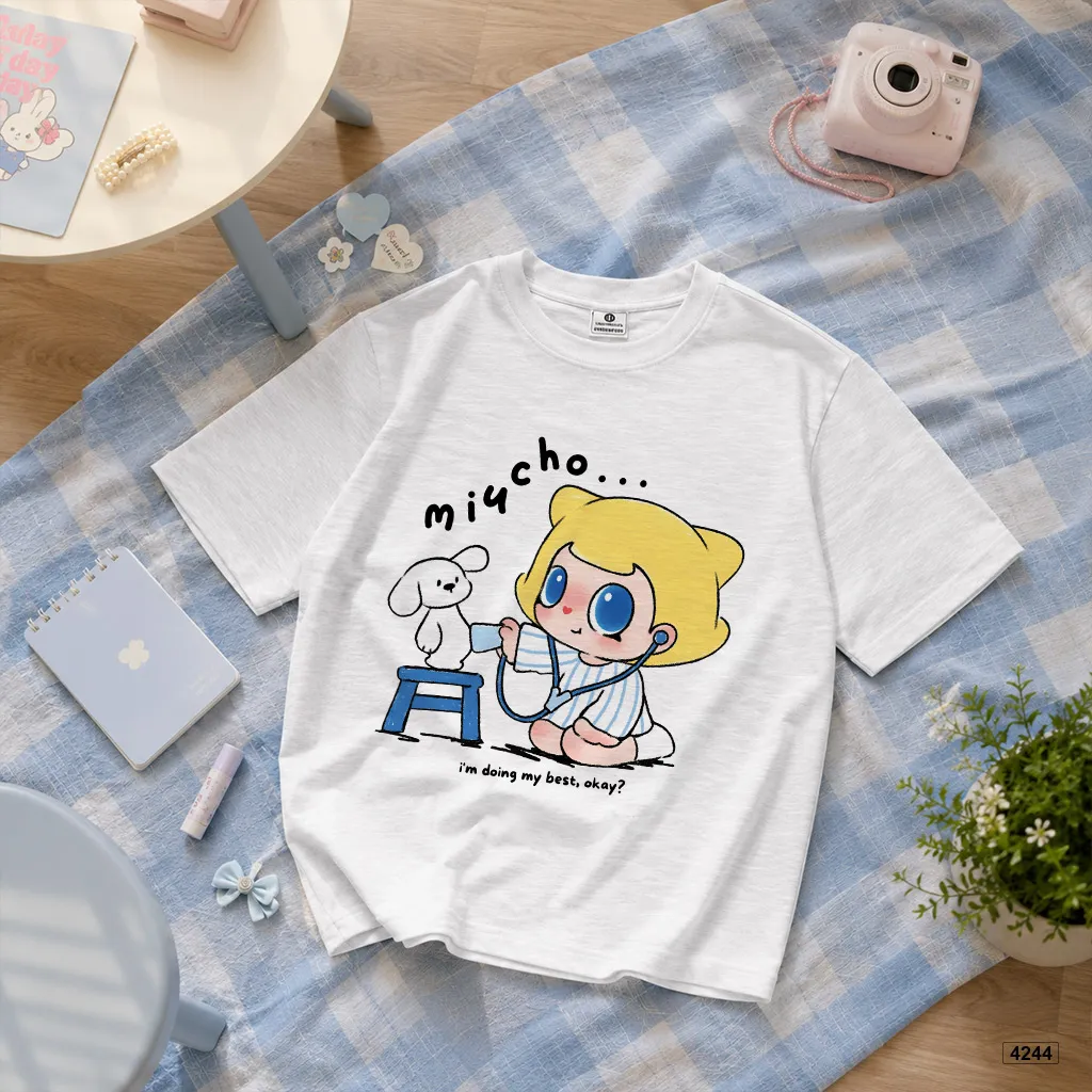 Áo thun nữ form boxy chất vải thoáng mát Cartoon Miucho 4244_thumbnail_7