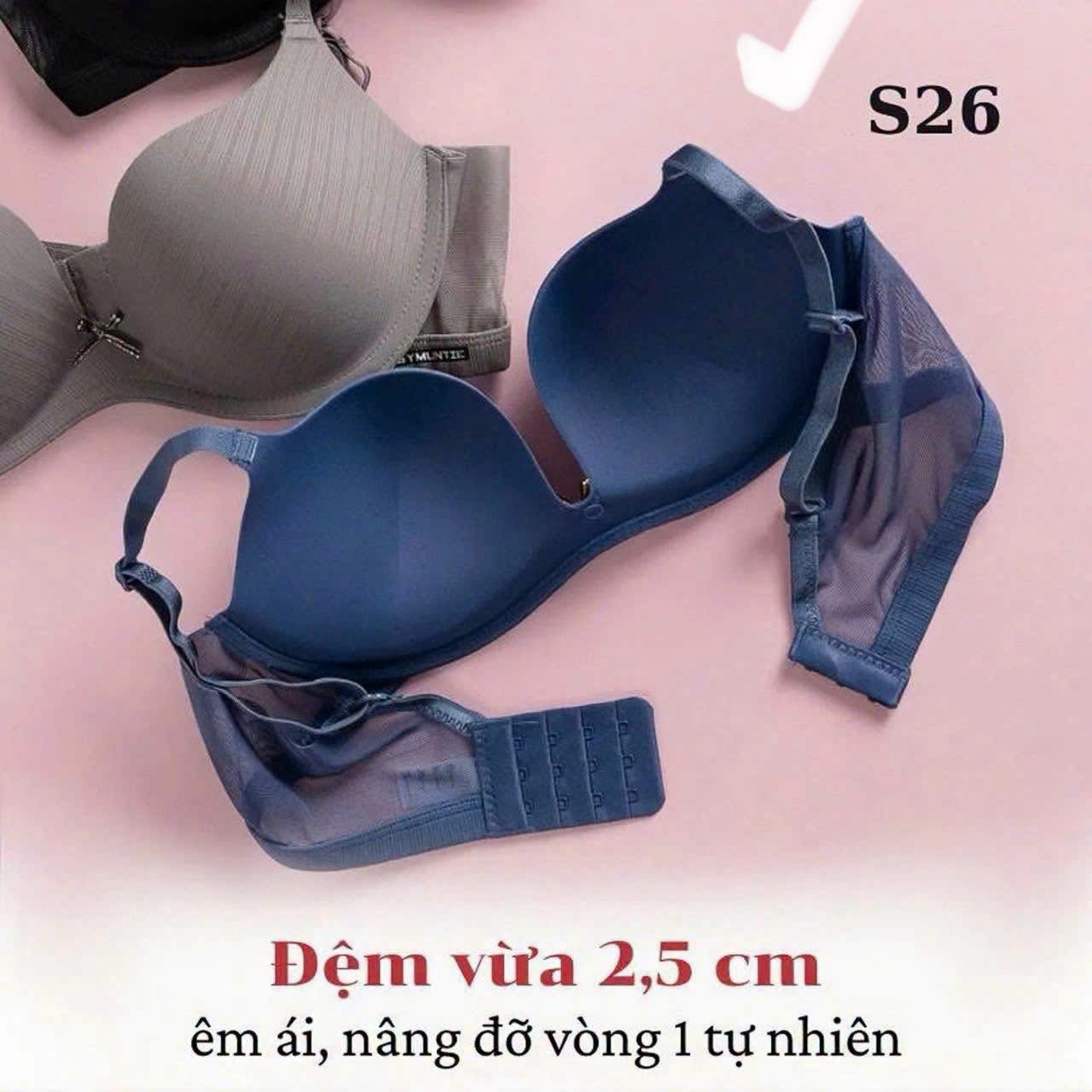 Áo ngực nữ Ko gọng phối lưới AL08096