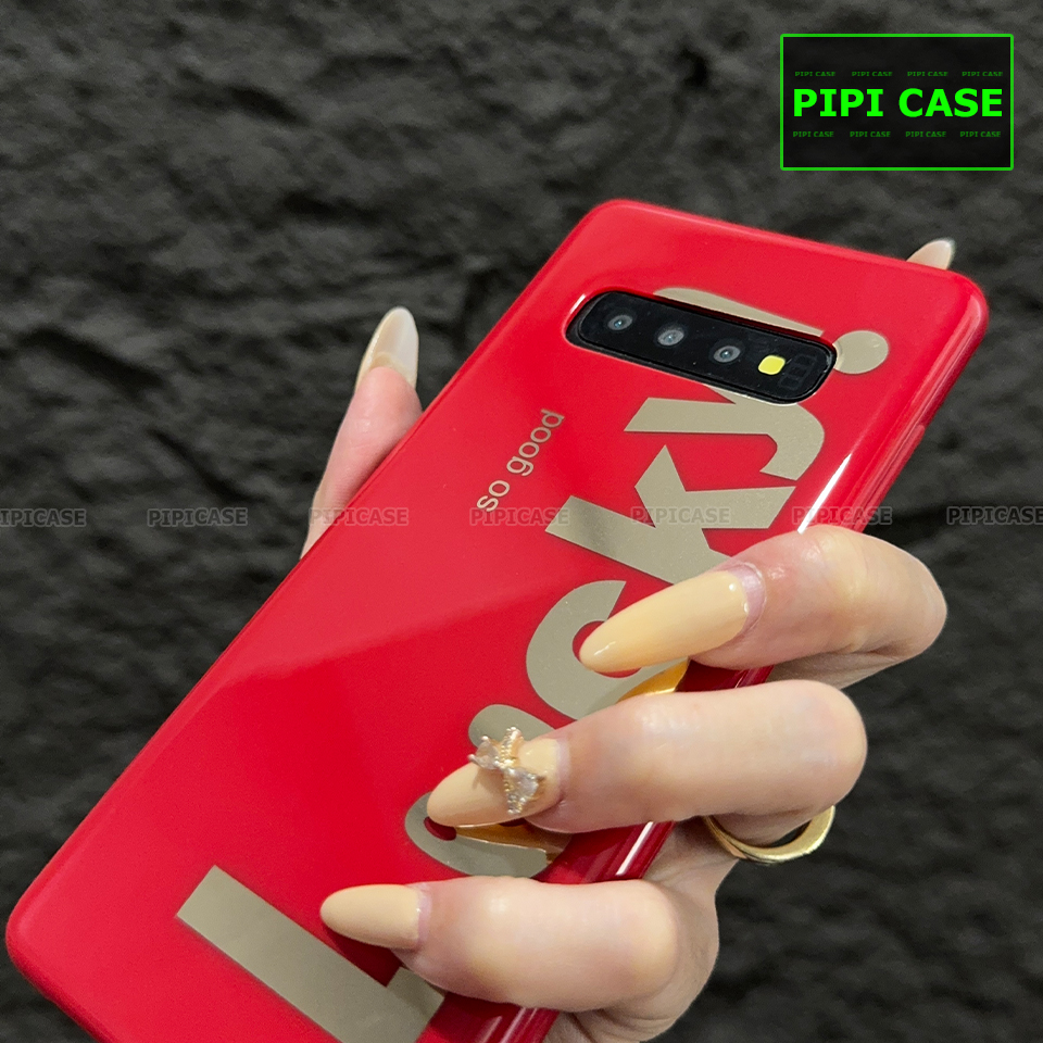 Ốp Lưng Samsung S10 Plus - Lucky - Đỏ_thumbnail_2