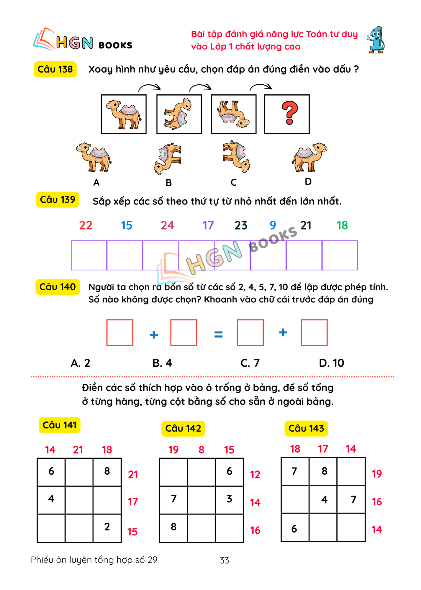 268 Bài tập đánh giá năng lực Toán tư duy, Đề cương ôn thi vào lớp 1 chất lượng cao_thumbnail_4