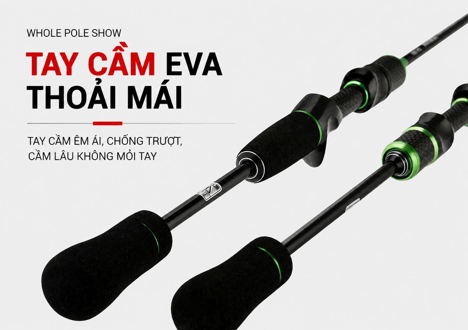Cần Câu Lure UL Carbon Solid Tip Siêu Nhạy – Casting/Spinning 2-8g, Dây 2-6LB_thumbnail_8
