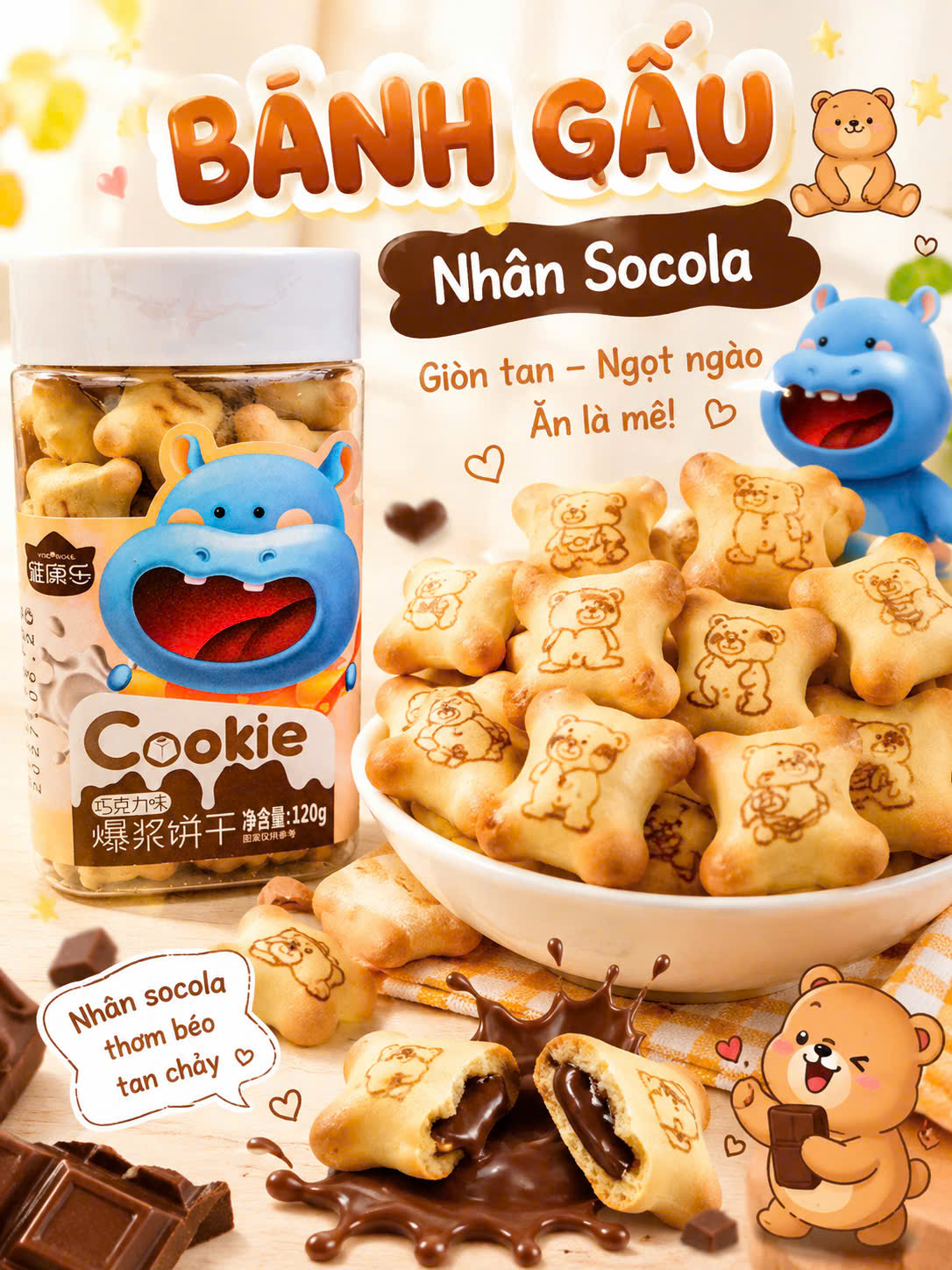 BÁNH GẤU COOKIE ĐÀI LOAN 120gr_thumbnail_11