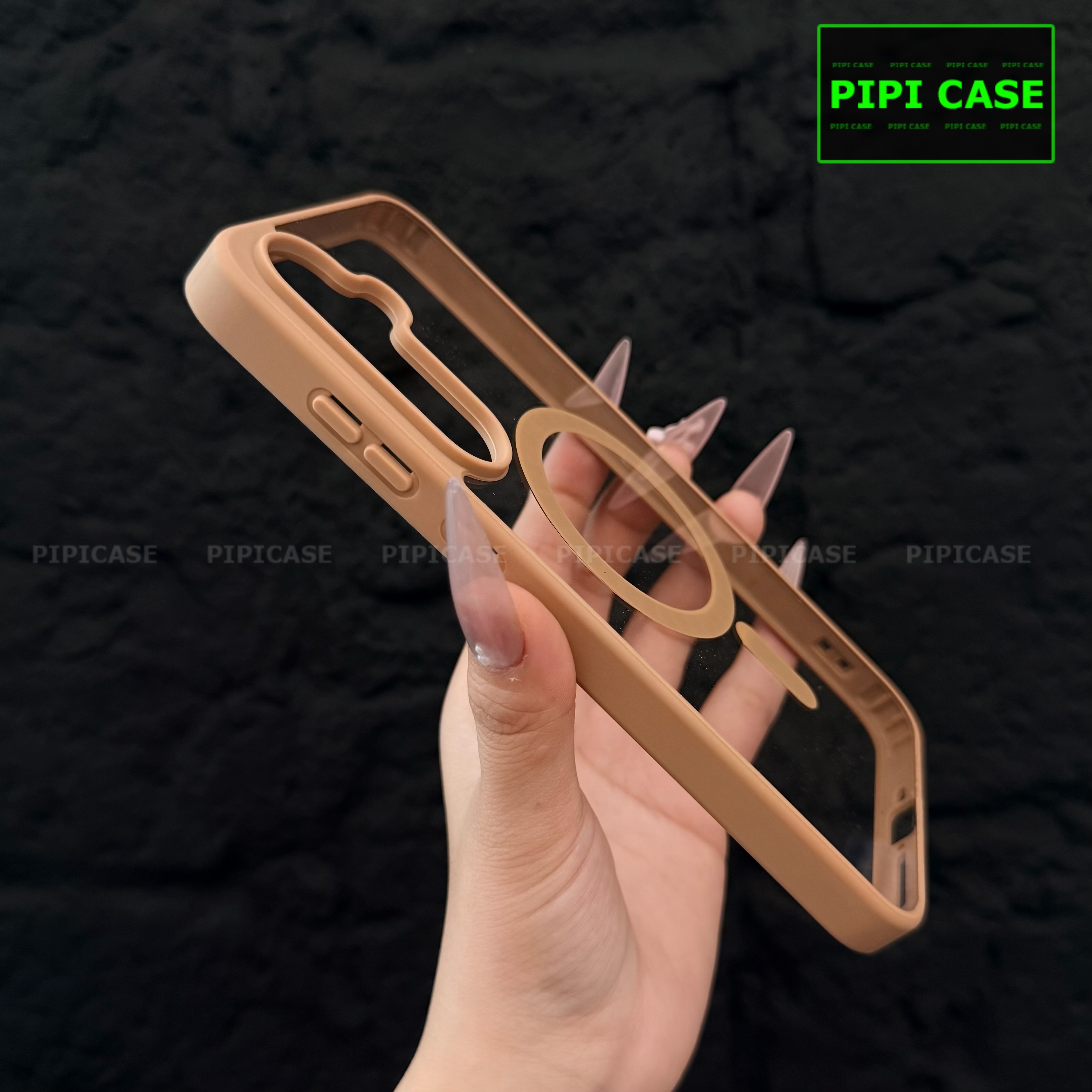 Ốp Lưng Samsung A55 - Chic - Nâu Nhạt_thumbnail_5
