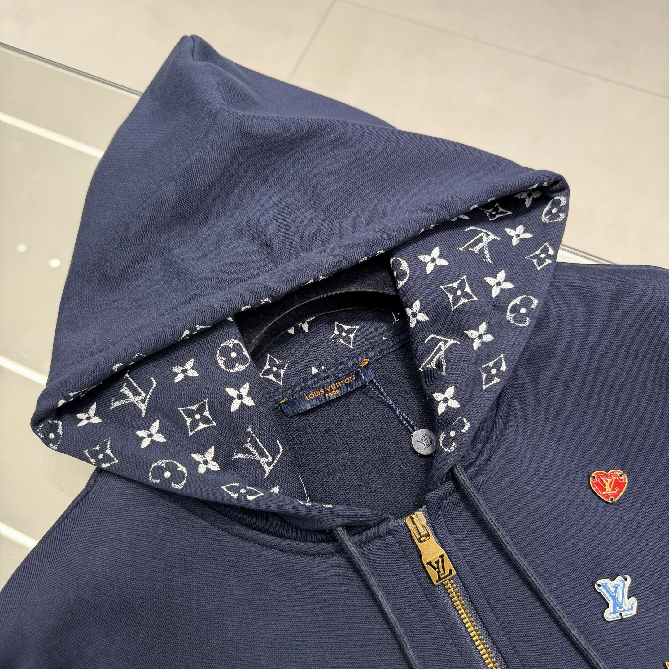 Áo Hoodie Zip LV _thumbnail_4