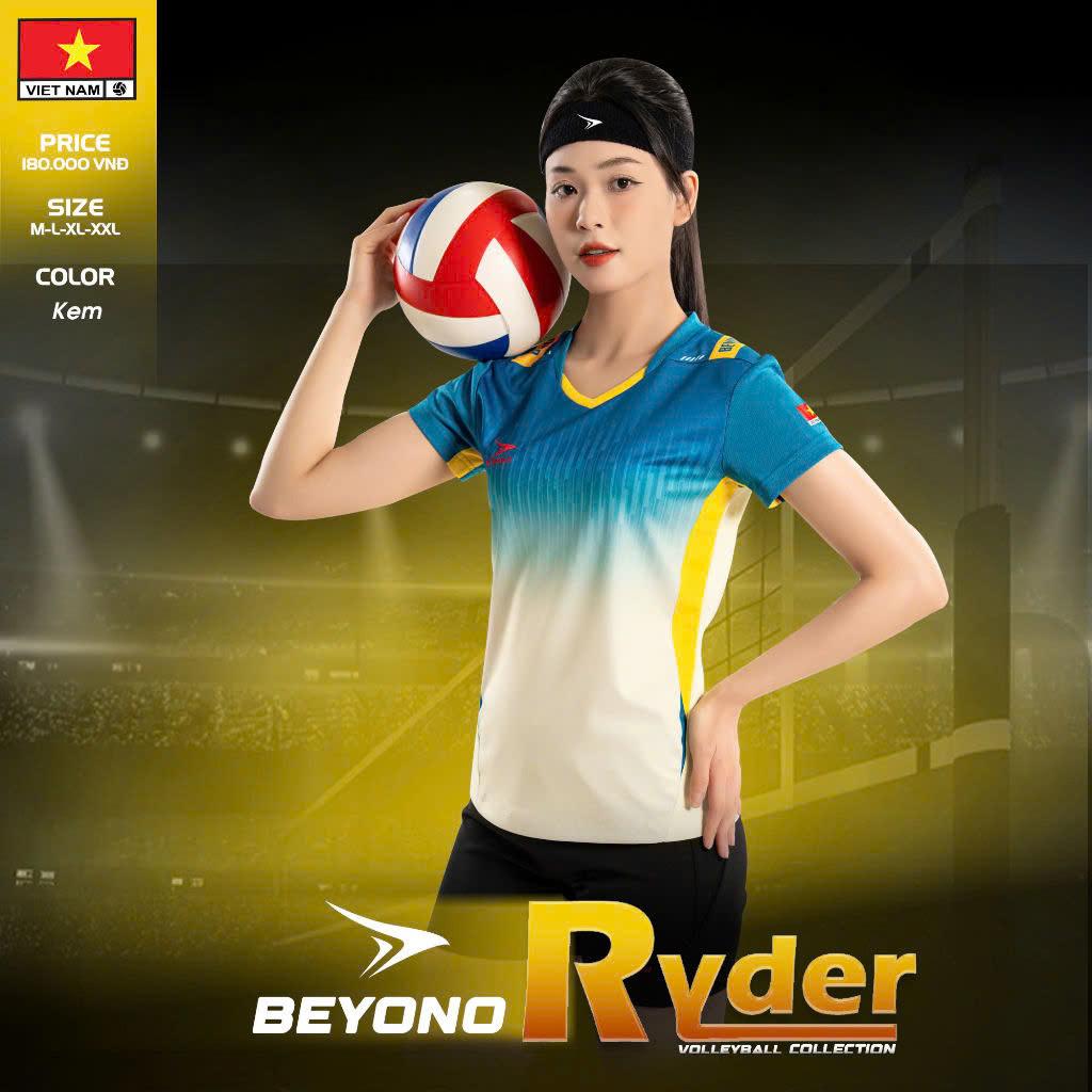 Quần Áo Bóng Chuyền Nam Nữ Beyono Ryder Kem Thun Mè Cao Cấp Thoáng Khí Thể Thao Đương Đại_thumbnail_2
