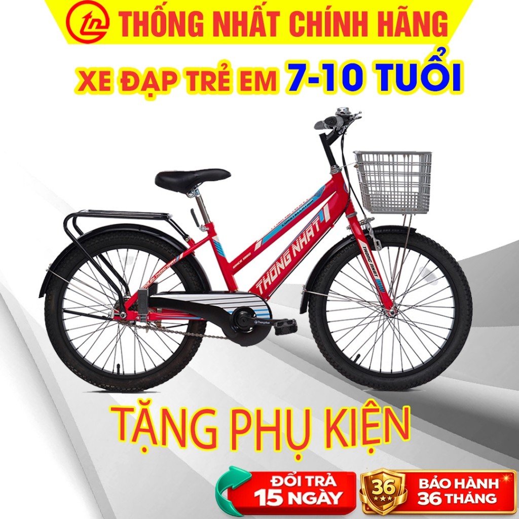 [Tặng Phụ Kiện] Xe Đạp Trẻ Em Thống Nhất GN 06-20 Chính Hãng Cỡ 20 Inch Cho Bé 6-12 Tuổi Chính Hãng_thumbnail_3