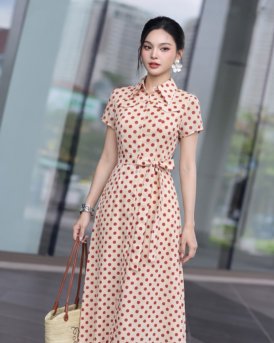 Đầm sơ mi chấm bi 26205_thumbnail_2