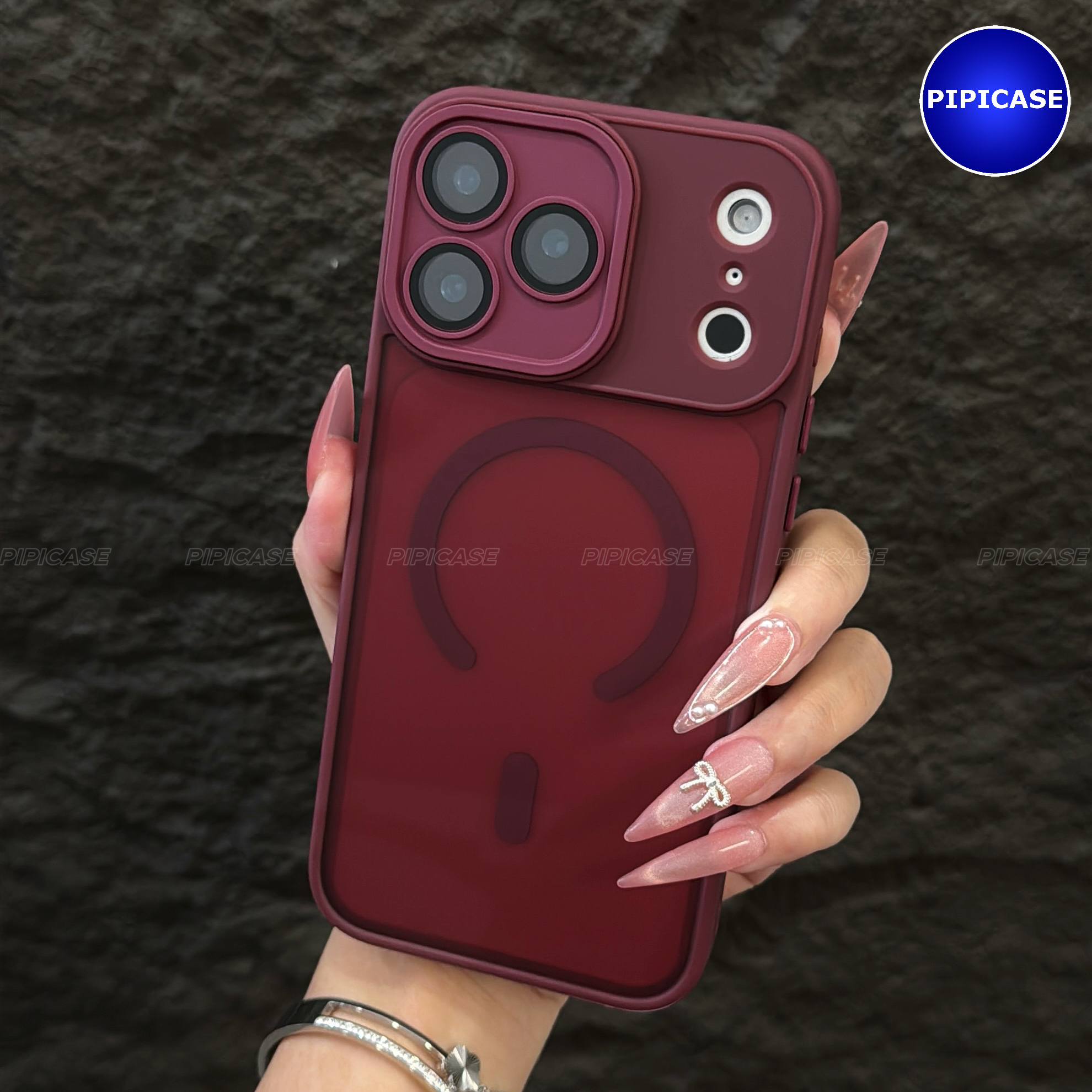 Ốp Lưng iPhone 17 Pro Max - Kao - Đỏ_thumbnail_0