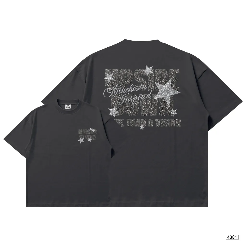 Áo thun unisex upside down star form boxy Miucho 4381_thumbnail_15
