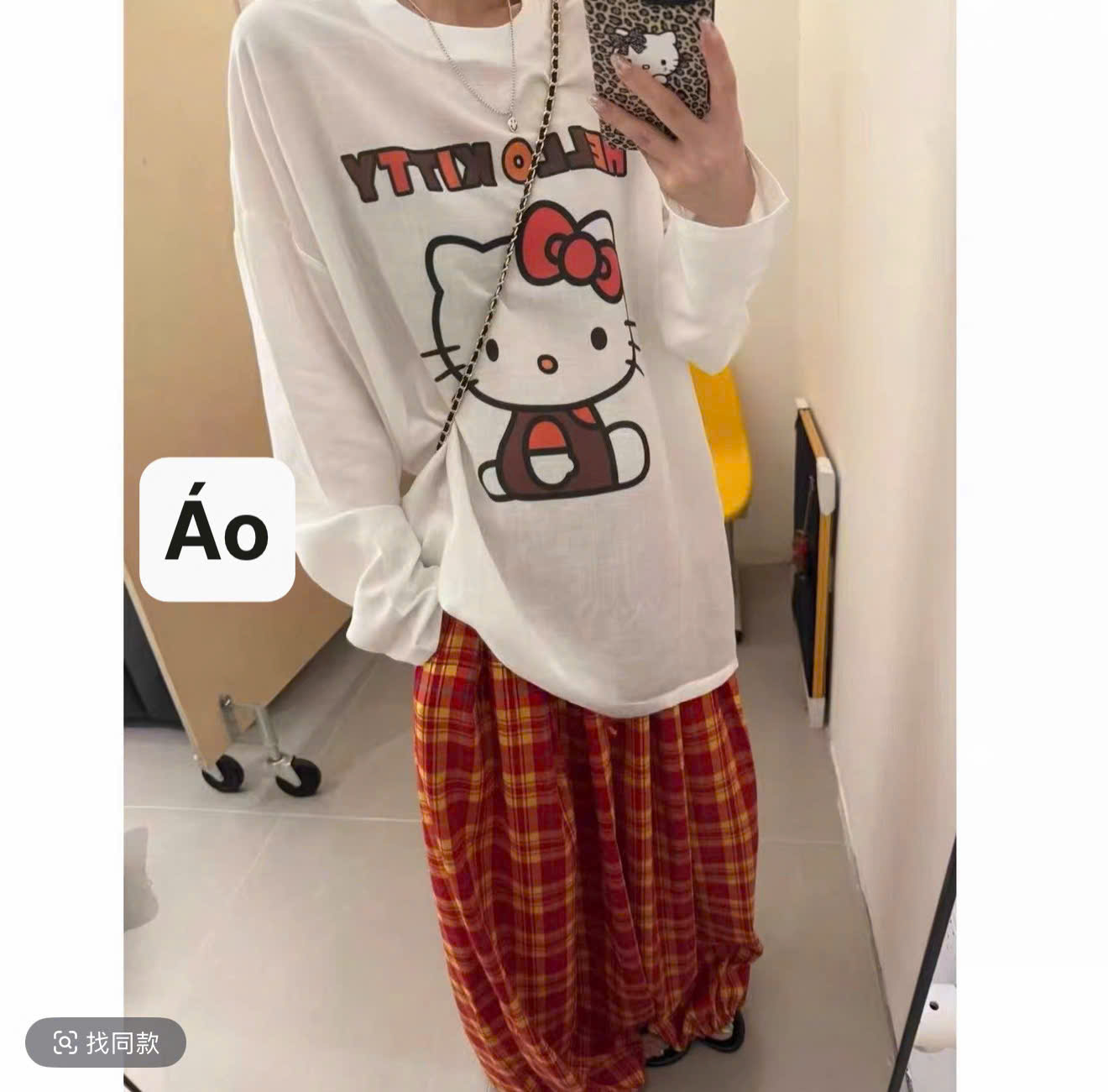 Áo giấy YONGFA hình Hellokity
