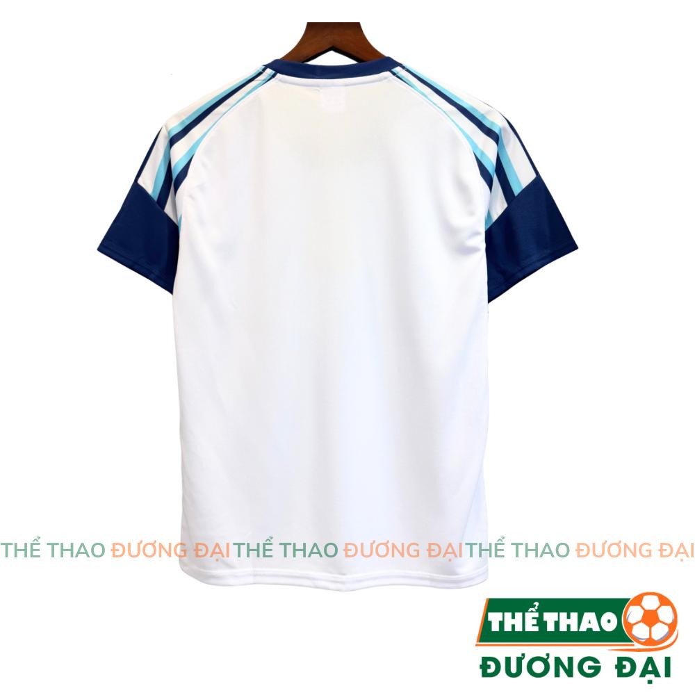 Quần Áo Bóng Đá ĐT Argentina Khởi Động Thun Mè Thoáng Khí Thể Thao Đương Đại_thumbnail_1