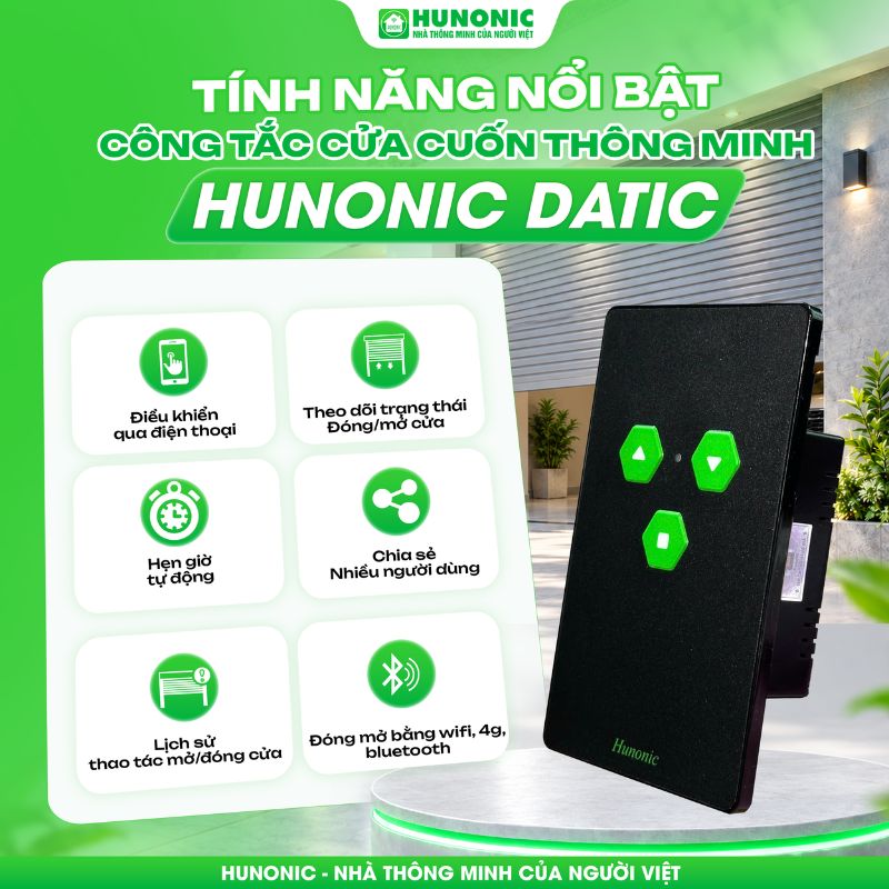 Công tắc cửa cuốn thông minh Hunonic Datic - HNDOOR-C_thumbnail_2