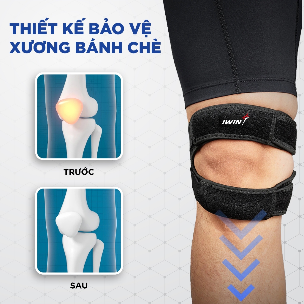 Băng Gối 2 Đai iWin Keepa (1 Chiếc) Hỗ Trợ Tập Luyện Thể Thao Đương Đại_thumbnail_4