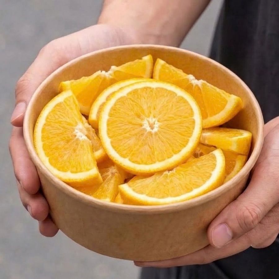 Cam Úc cắt sẵn