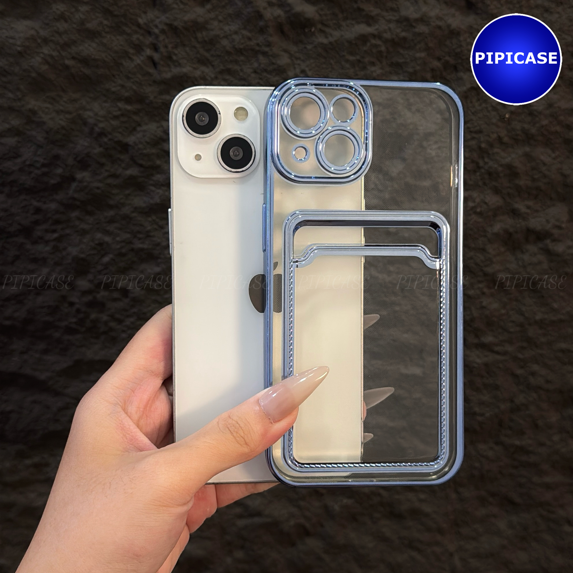 Ốp Lưng iPhone 14 - Ốp Thẻ - Xanh Dương_thumbnail_2