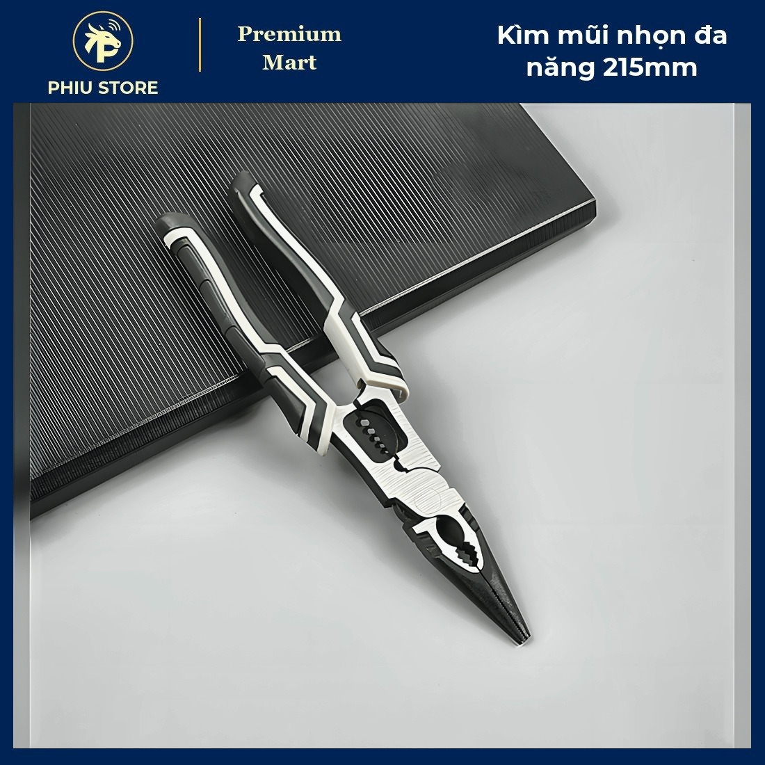 Kìm Điện Đa Năng - Kìm Mũi Nhọn Đa Năng 215mm, Kìm Mũi Nhọn 8 Inch - PHIU STORE_thumbnail_7