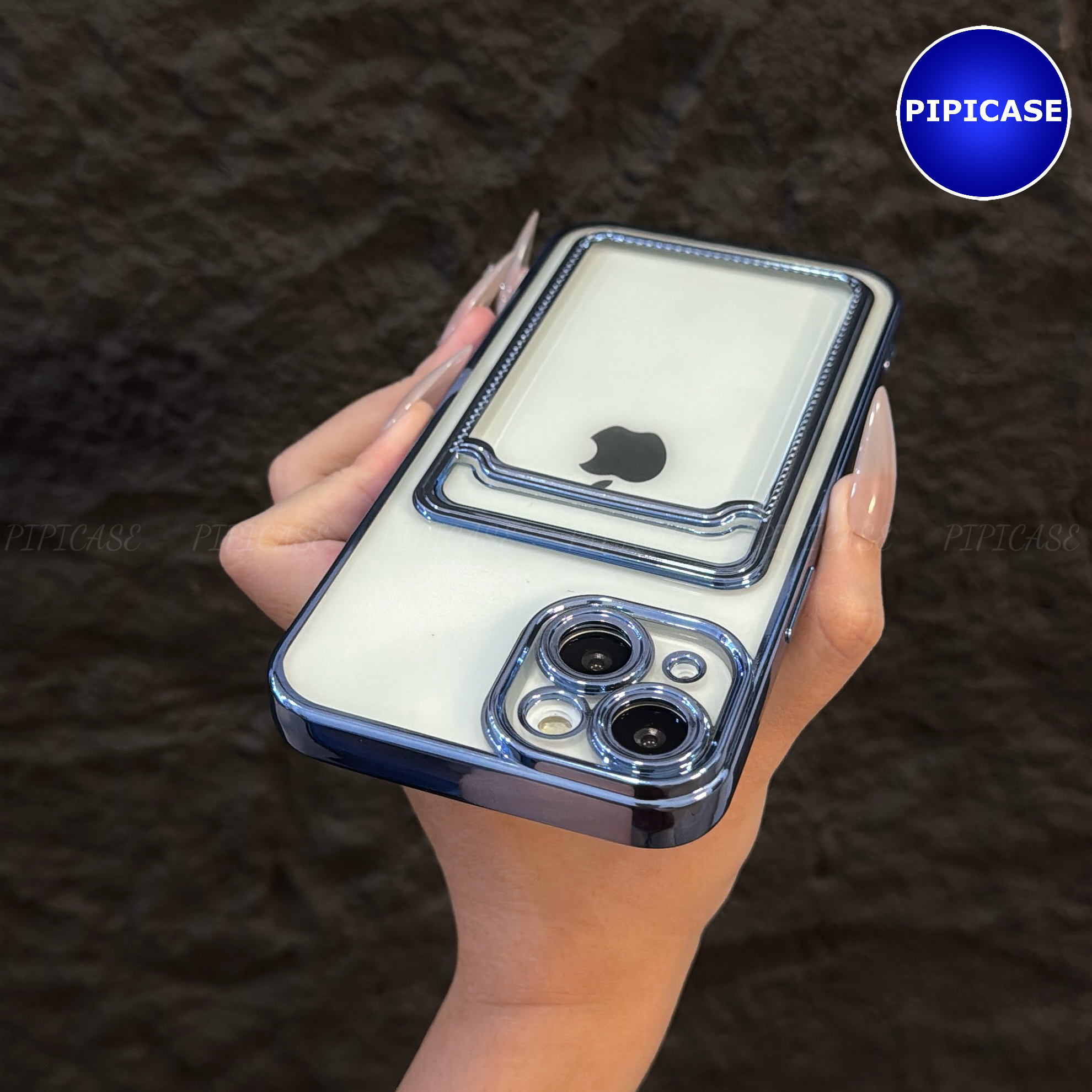 Ốp Lưng iPhone 14 - Ốp Thẻ - Xanh Dương_thumbnail_1