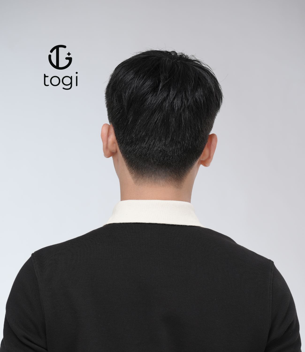 Tóc giả nam Basic đơn giản cho tóc hói làm từ tóc thật_thumbnail_2