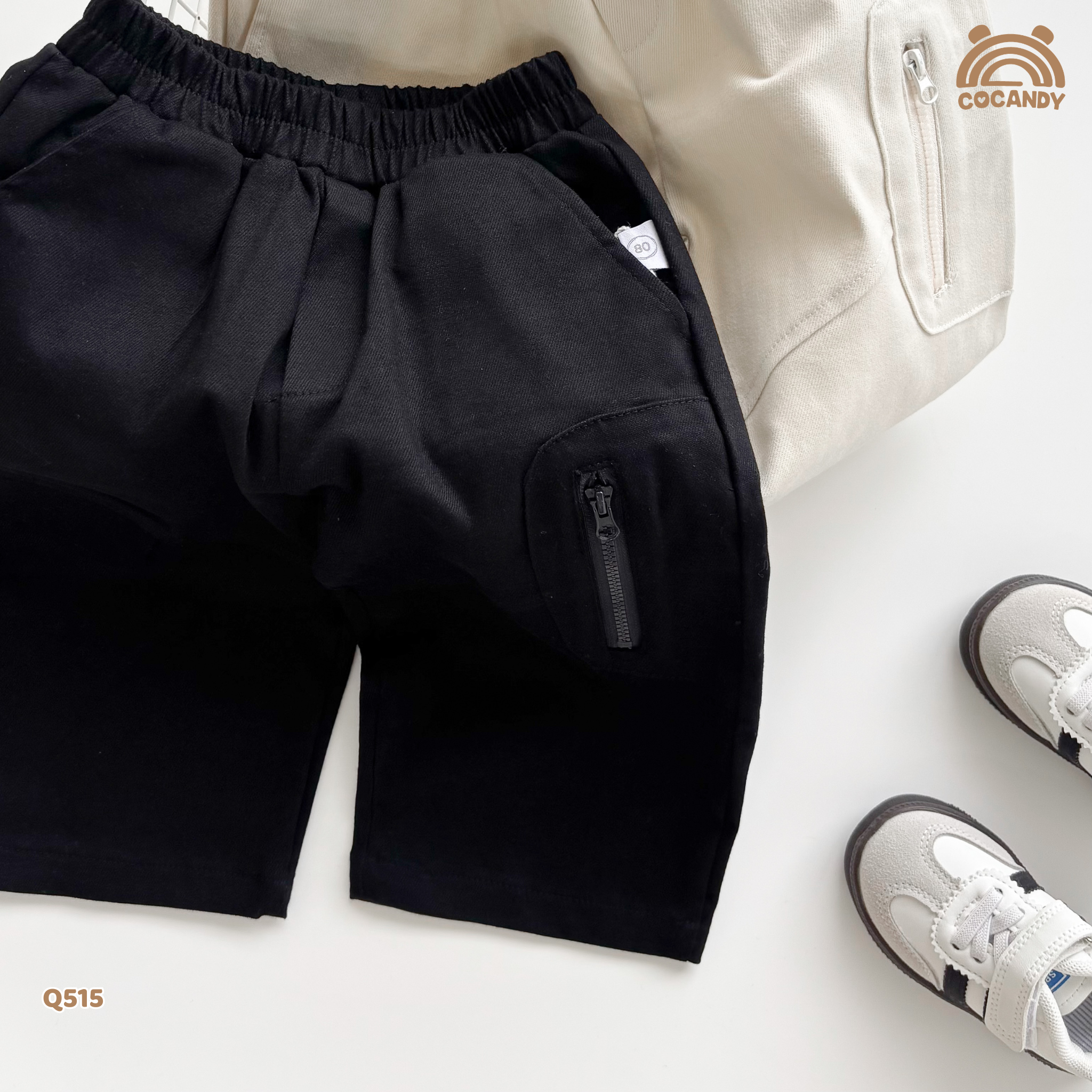 Quần dài kaki ĐEN ống baggy kiểu_thumbnail_4