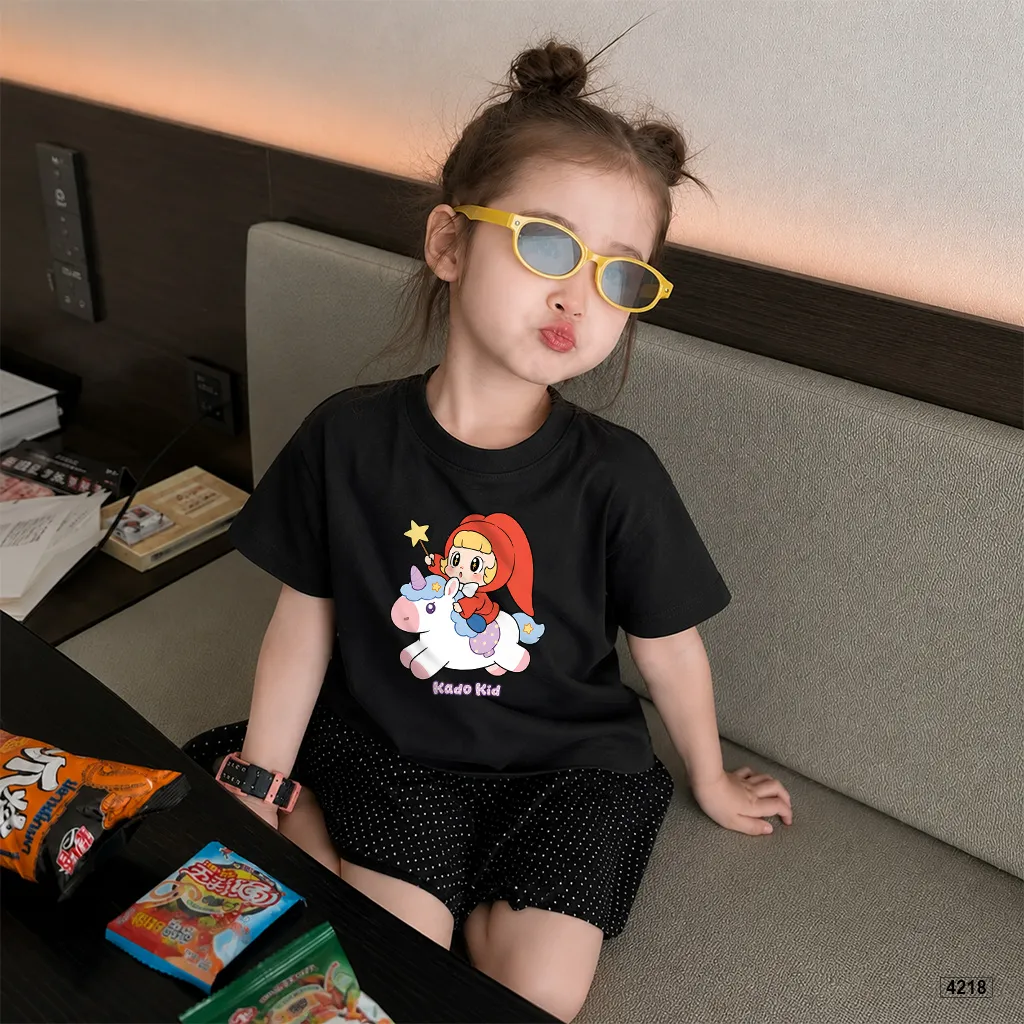 Áo thun bé gái Unicorn Princess đáng yêu Kado 4218_thumbnail_2