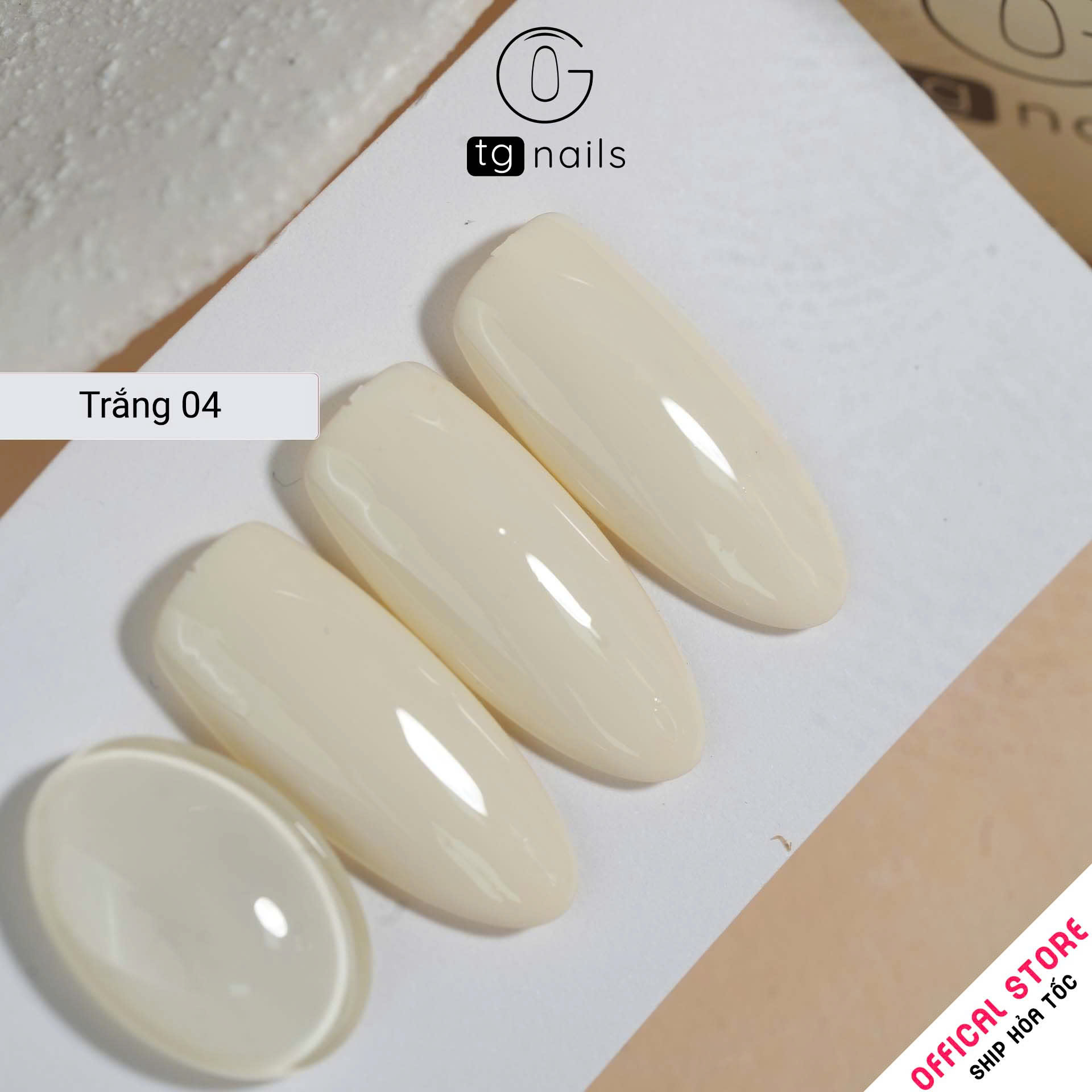 Sơn gel Trắng chai 10g TG Nails_thumbnail_5
