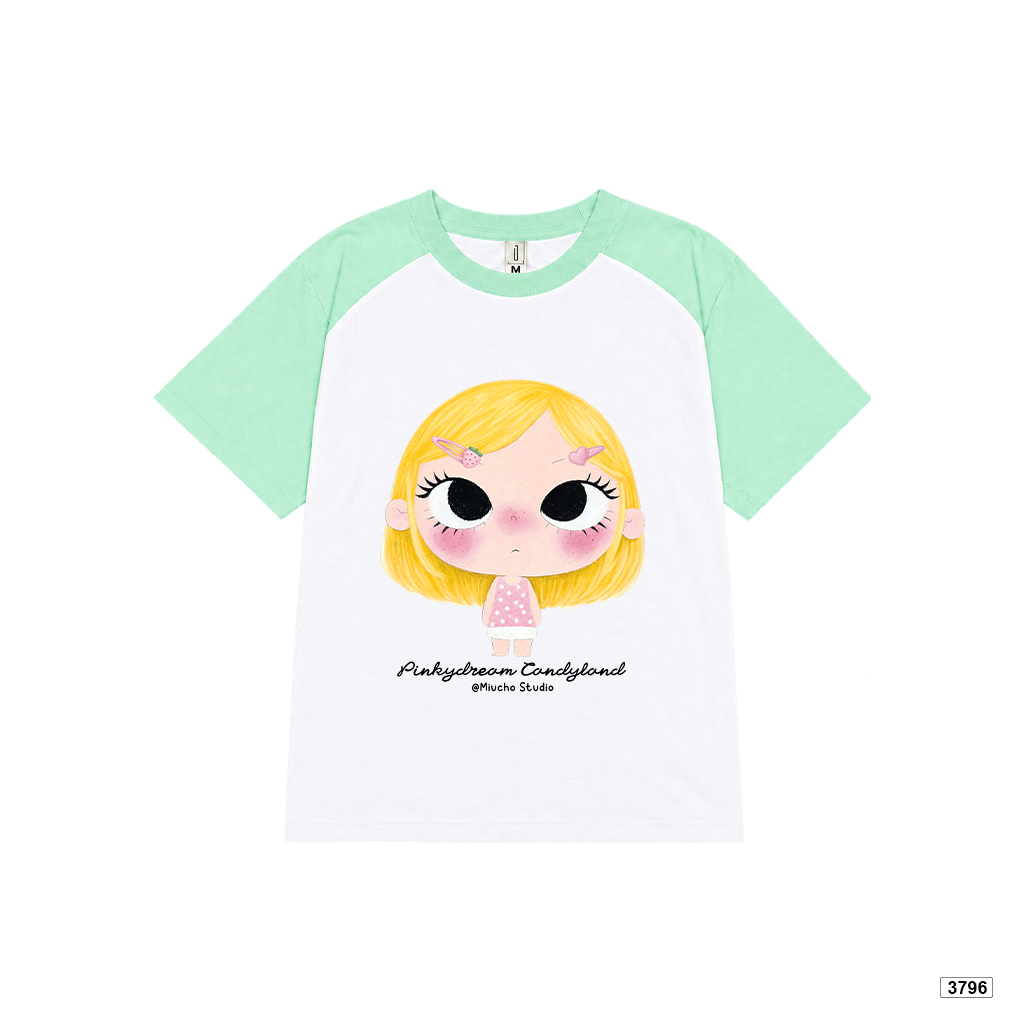 Áo thun nữ babytee raglan mix màu cute phong cách ulzzang dễ thương Miucho 3796_thumbnail_12