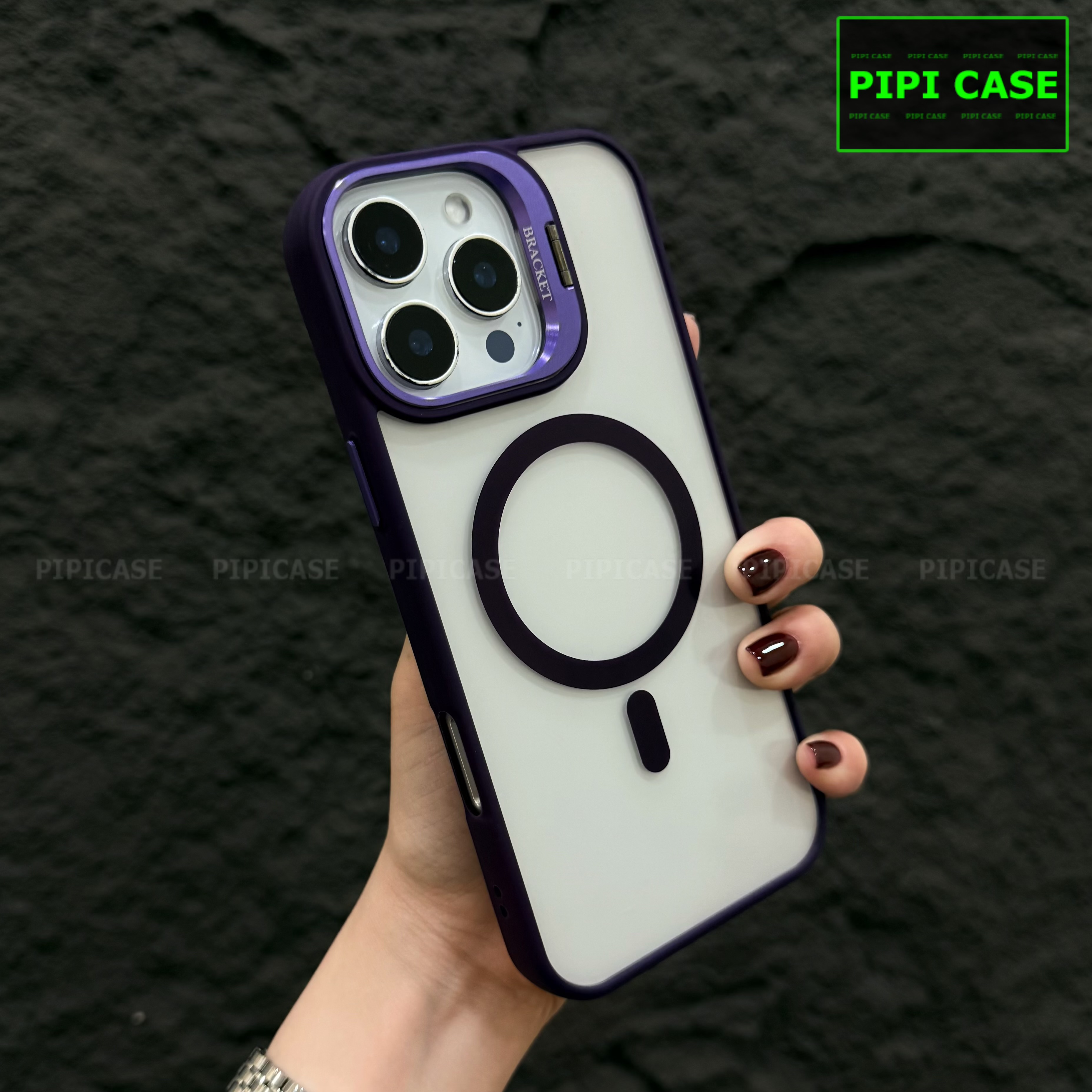 Ốp Lưng iPhone 14 Pro Max - Dansi - Tím_thumbnail_10