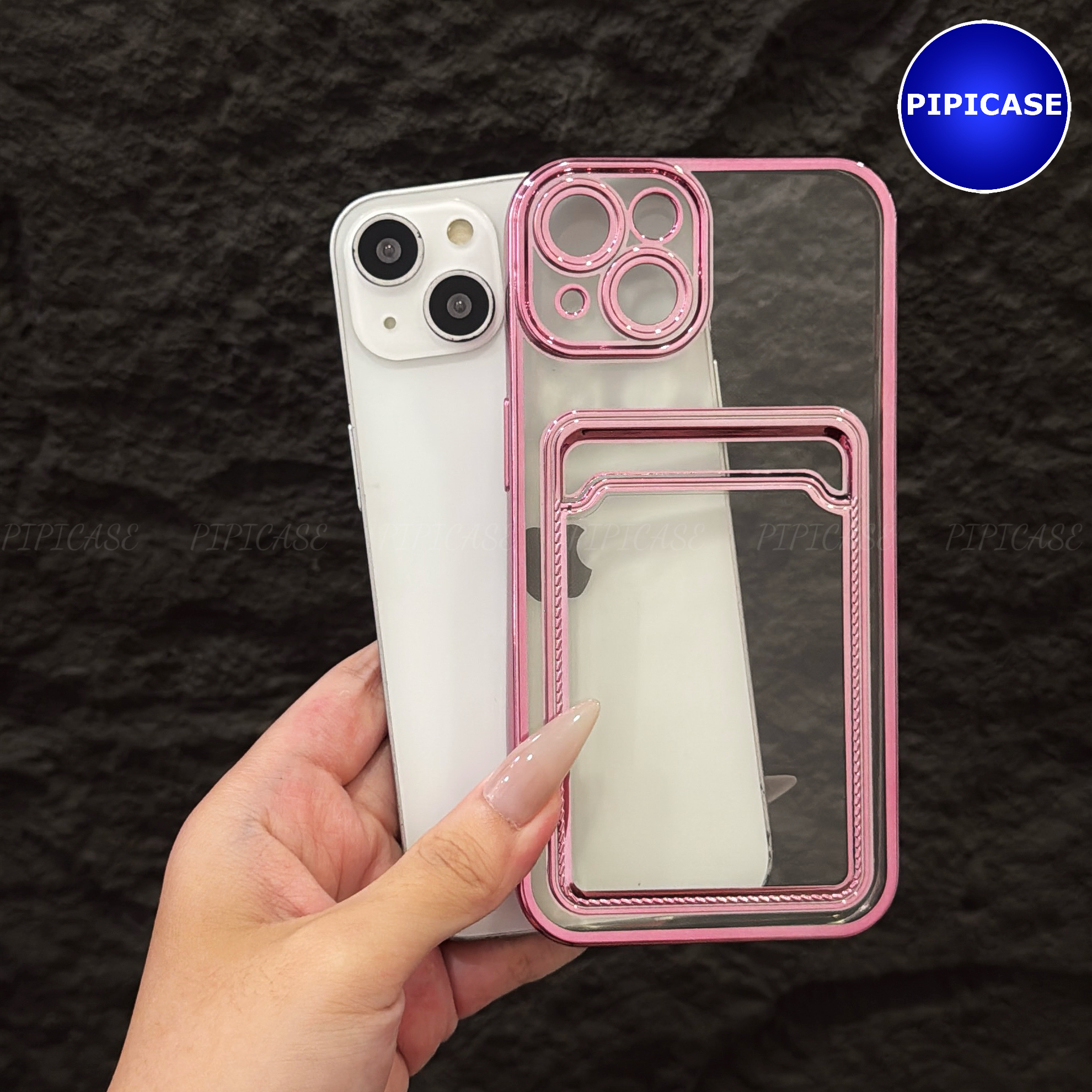 Ốp Lưng iPhone 14 - Ốp Thẻ - Hồng_thumbnail_2