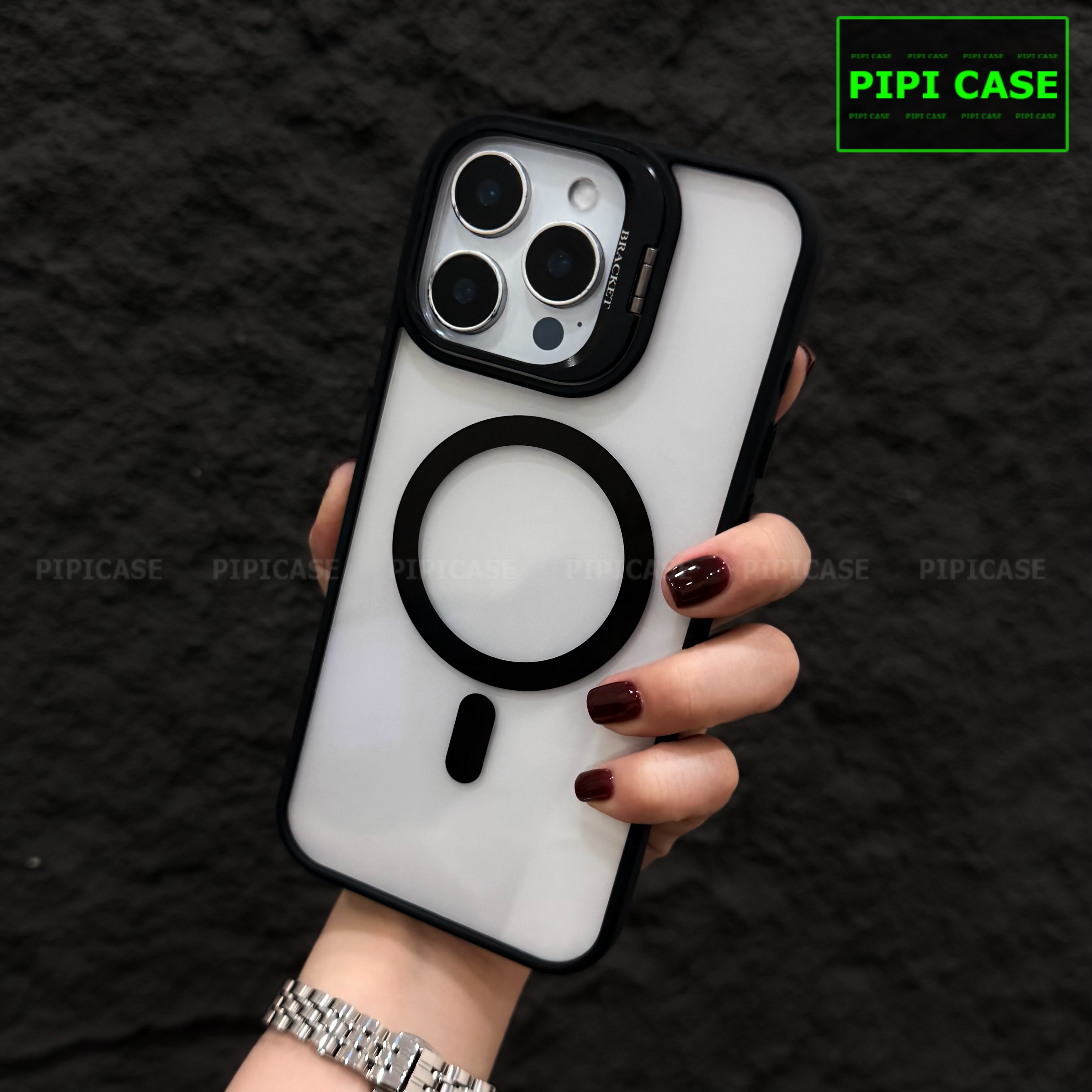 Ốp Lưng iPhone 14 Pro Max - Dansi - Đen_thumbnail_2