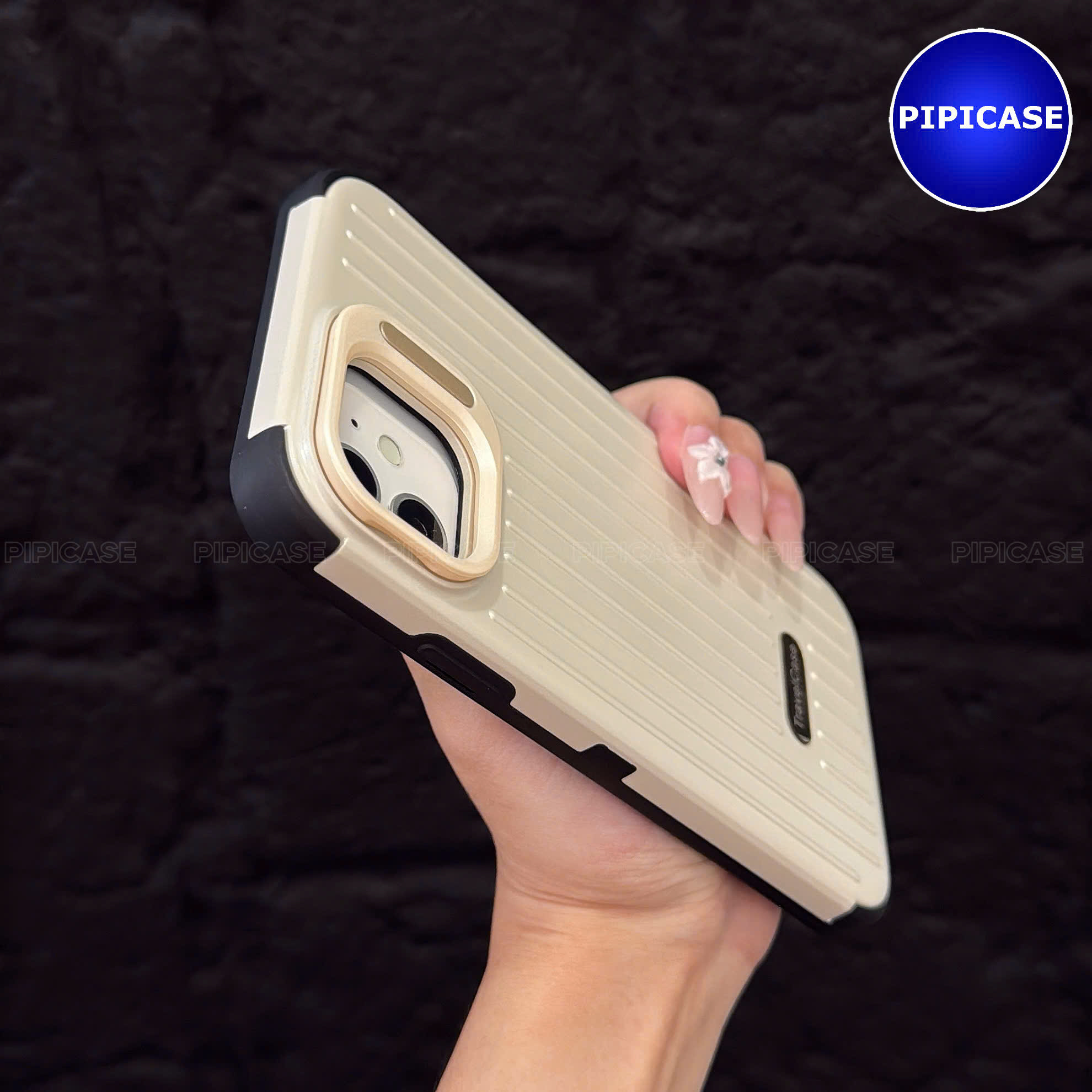 Ốp Lưng iPhone 12 - Hondao - Kem_thumbnail_2