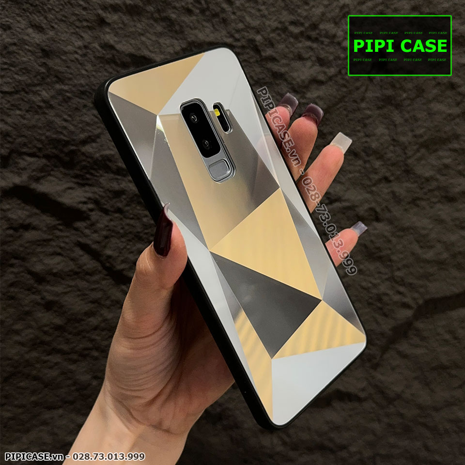 Ốp Lưng Samsung S9 Plus 5G - Kim Cương 6D - Bạc_thumbnail_2