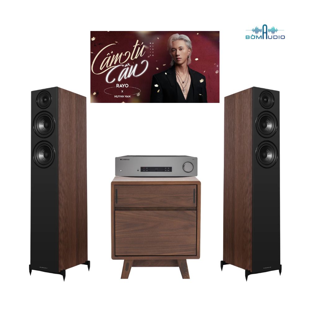 Combo Amply CAMBRIDGE AUDIO CXA81 MKII + Loa Cột WHARFEDALE DIAMOND 12.4I - CAW11_thumbnail_1