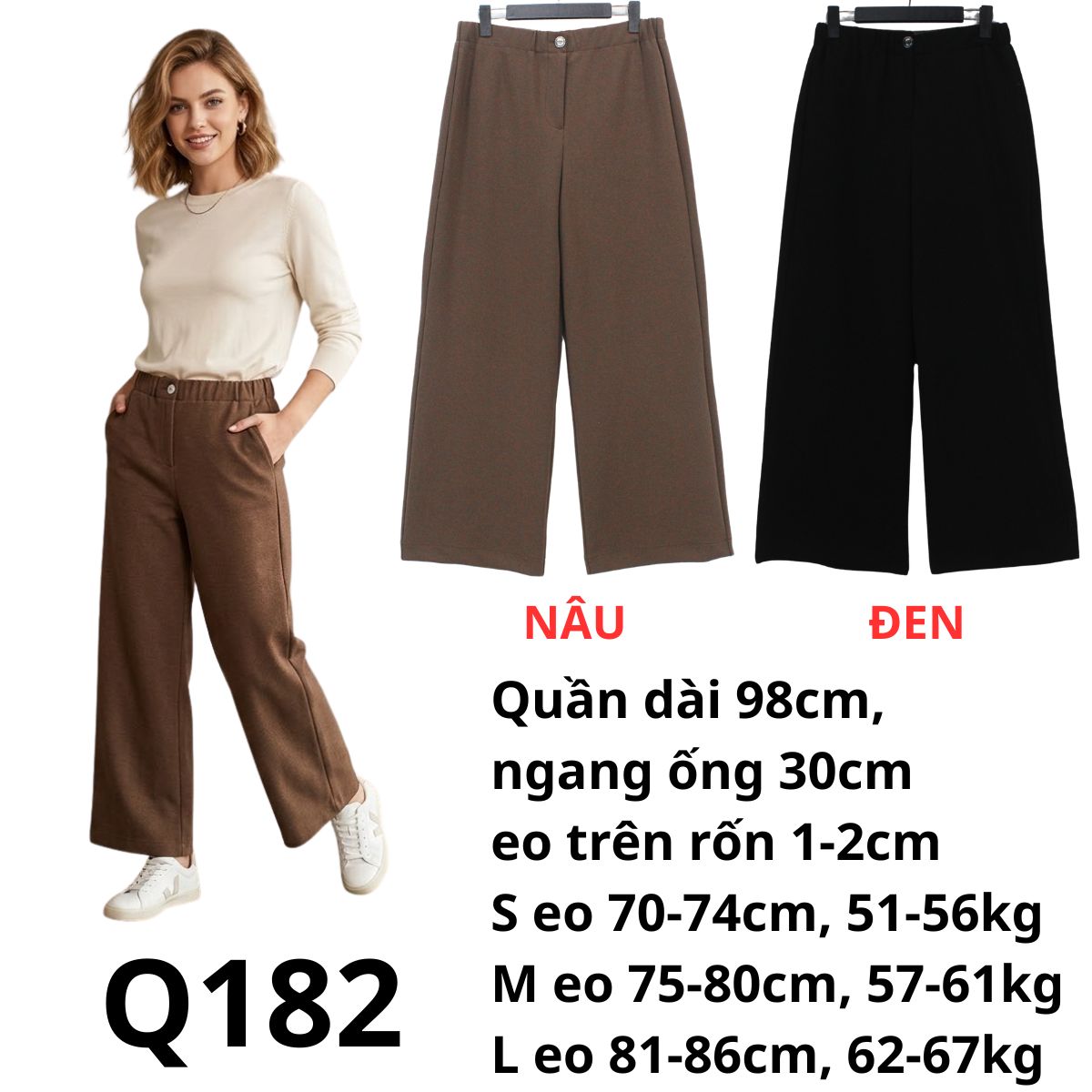 Q182 - Quần thun Hàn