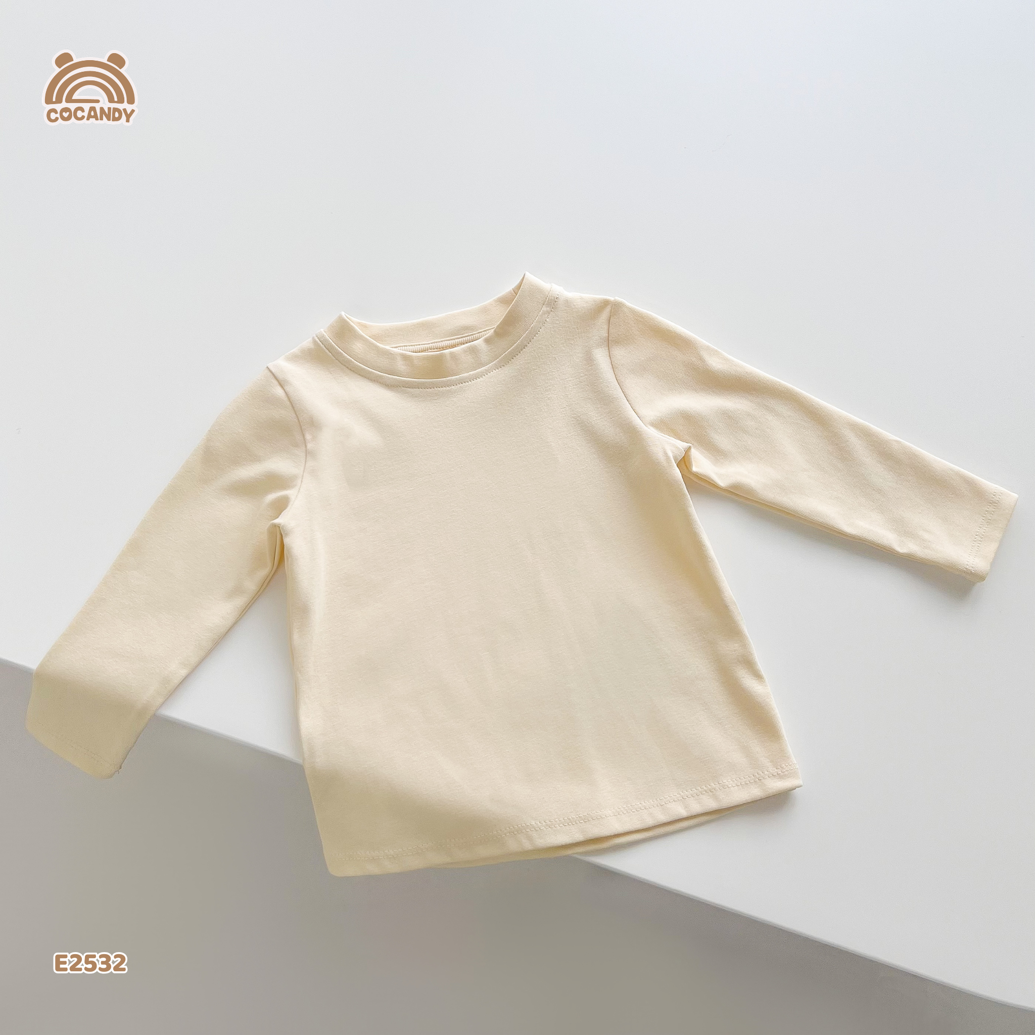 Áo giữ nhiệt BE trơn basic