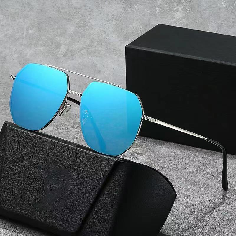 Kính Râm Phi Công Chống Chói & Tia UV Cho Nam Nữ Gọng Kim Loại Cao Cấp Thời Trang Hiện Đại Phong Cách Trẻ Trung Năng Động Form Dáng Thời Trang Gọng Kính Chắc Chắn_thumbnail_1