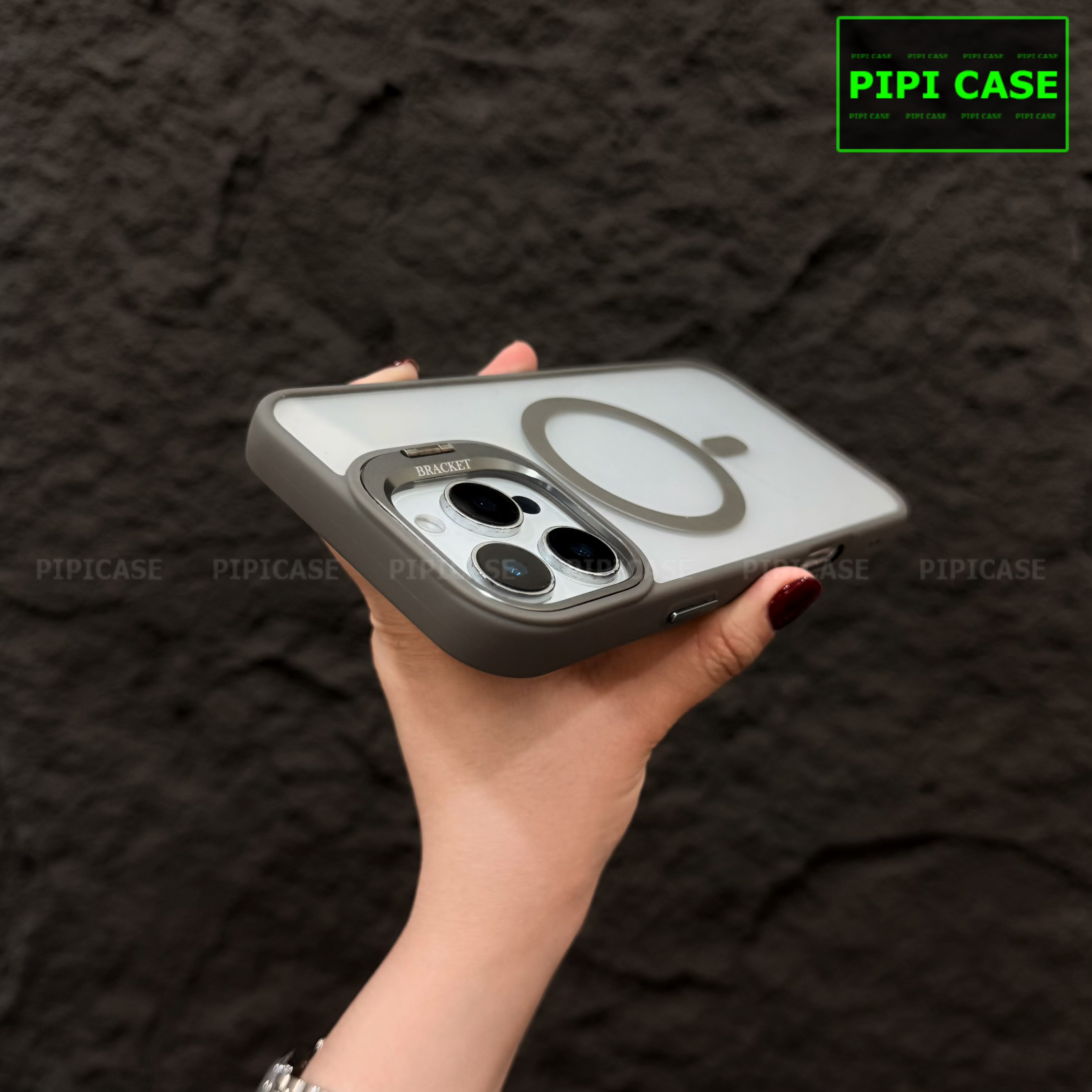 Ốp Lưng iPhone 14 Pro Max - Dansi - Xám_thumbnail_12