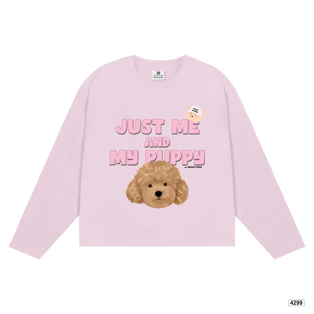 Áo thun tay dài form boxy puppy Miucho 4299_thumbnail_12