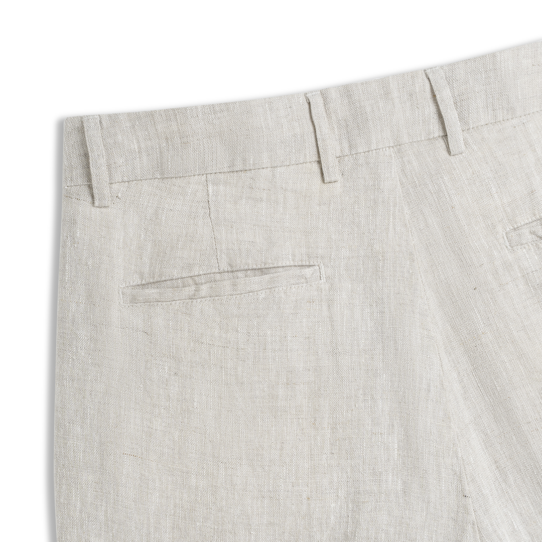 Quần Short Premium Linen Xếp Ly_thumbnail_3
